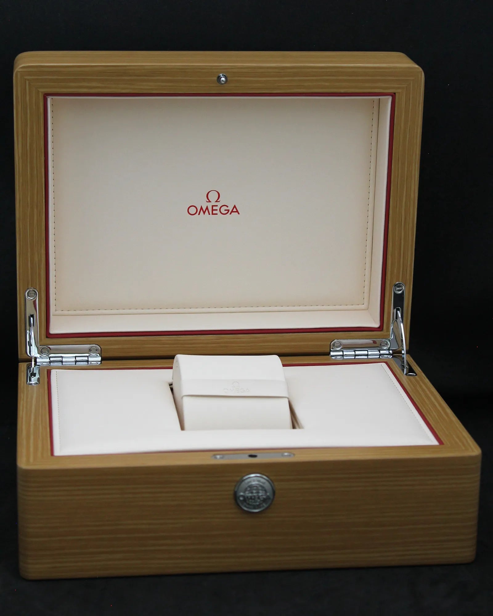 Genuine Omega Luxury Large Wooden Presentation Box & Travel Case - Ref.94109844