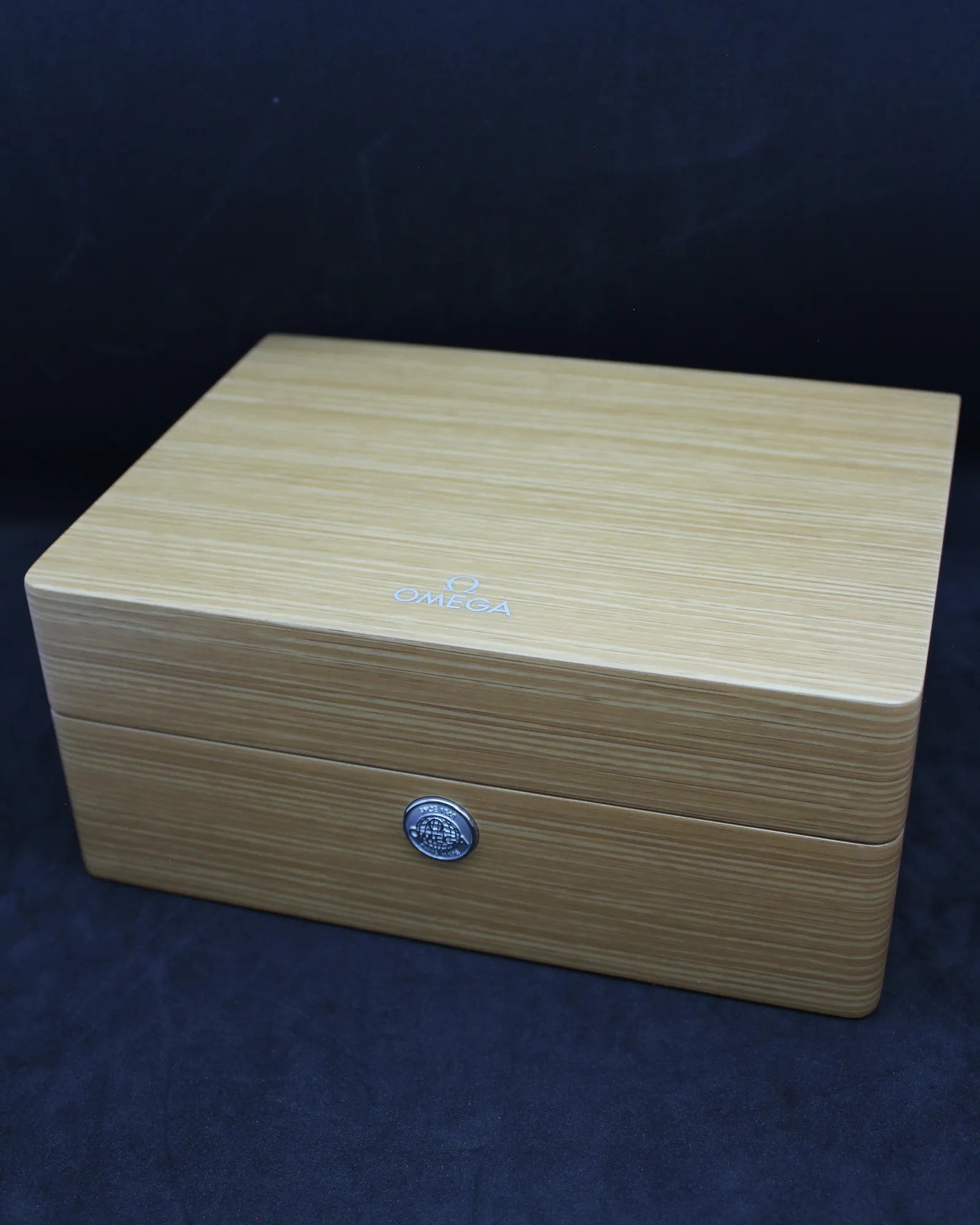 Genuine Omega Luxury Large Wooden Presentation Box & Travel Case - Ref.94109844