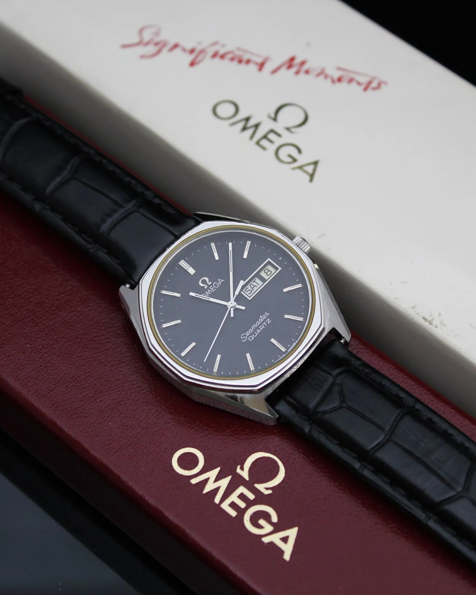 Omega Seamaster "Octagonal" Day-Date Quartz - Ref.196.0088 - Cal.1345 - (1976)