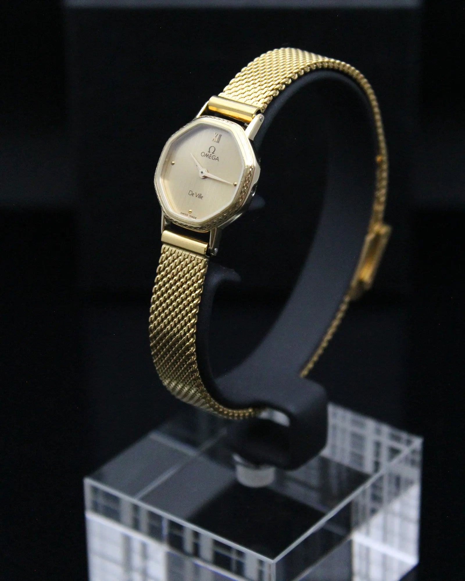 Omega De Ville Ladies Gold Plated - Ref.591.0257 - Cal.1387 - (1985)