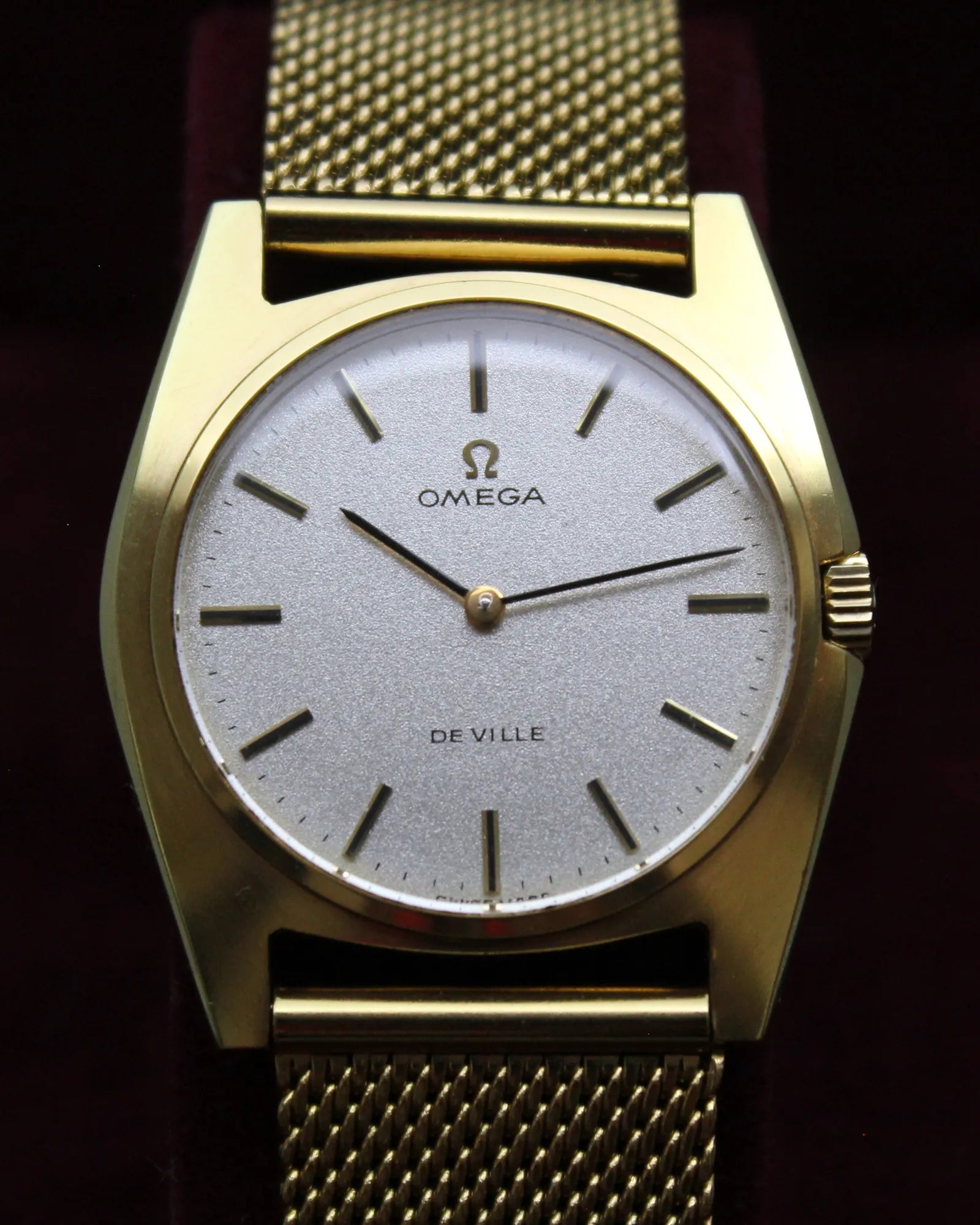 Omega De Ville "Sparkling Dial" Gold Plated - Ref.111.098 - Cal.620 - (1969)