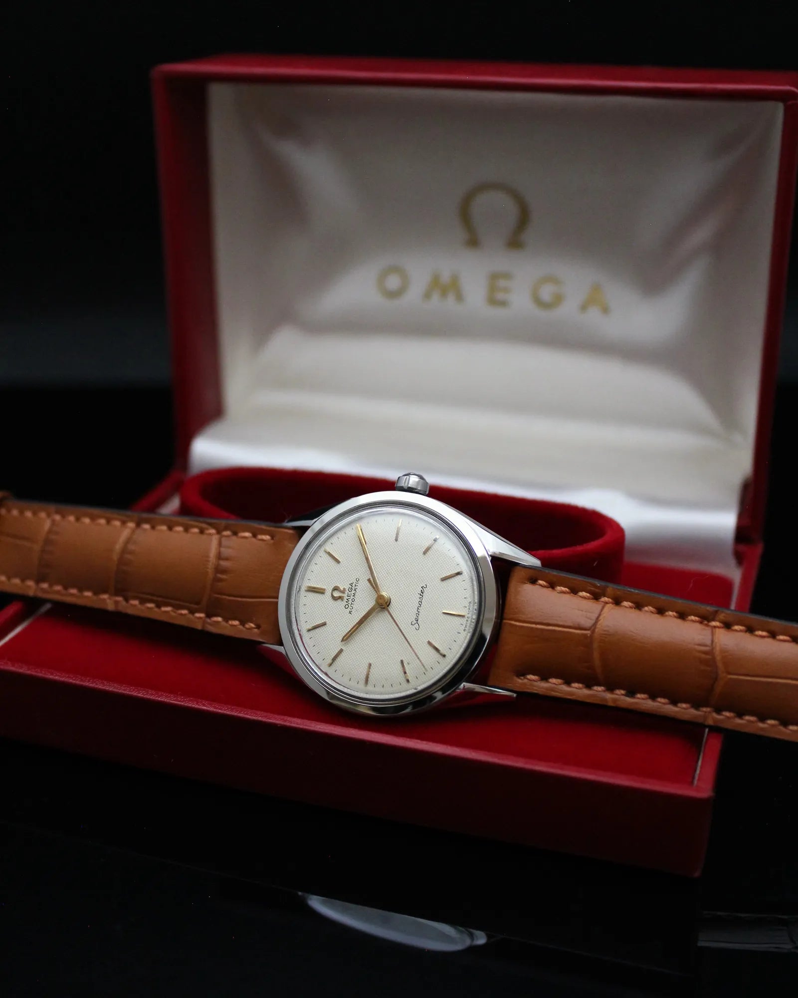 Omega Seamaster De Luxe 'Honeycomb' Automatic - Ref.2802 - (1954)