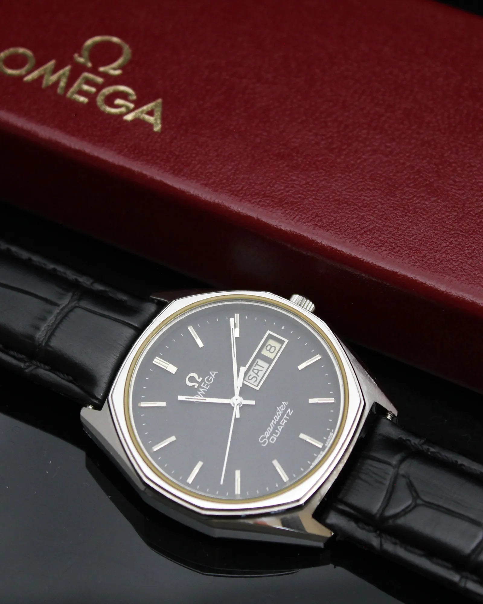 Omega Seamaster "Octagonal" Day-Date Quartz - Ref.196.0088 - Cal.1345 - (1976)