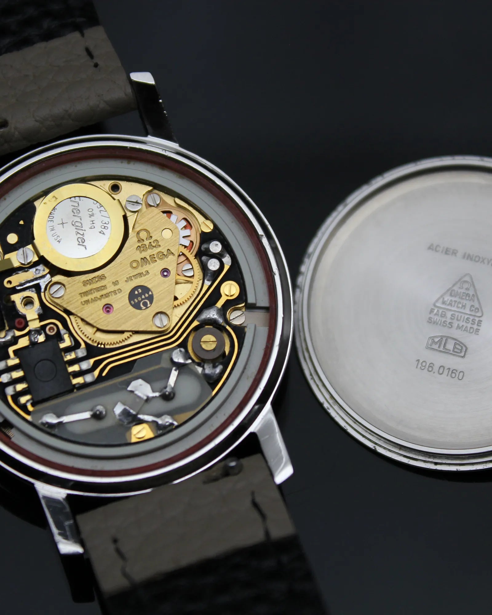 Omega Quartz "Silk Grey" - Ref. 196.0160 - Cal.1342 - (1979)
