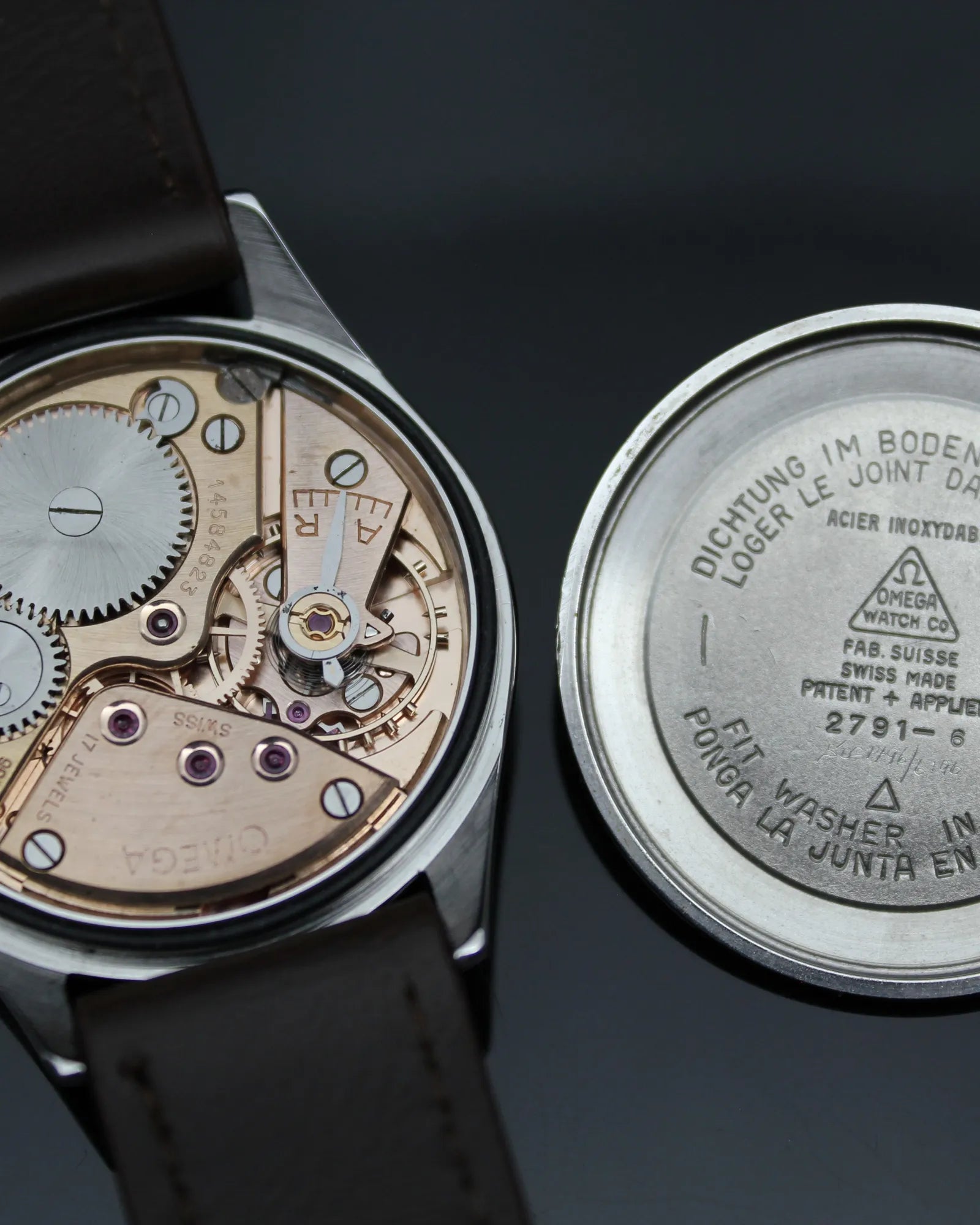Omega Classic Two-Tone "Jumbo"- Ref. 2791 - Cal.266 - (1954)