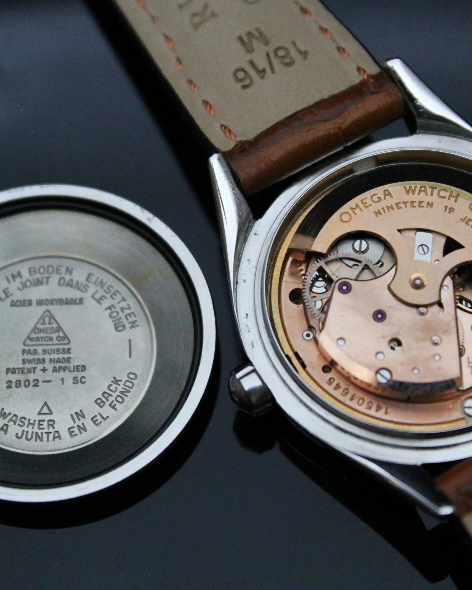 Omega Seamaster De Luxe 'Honeycomb' Automatic - Ref.2802 - (1954)