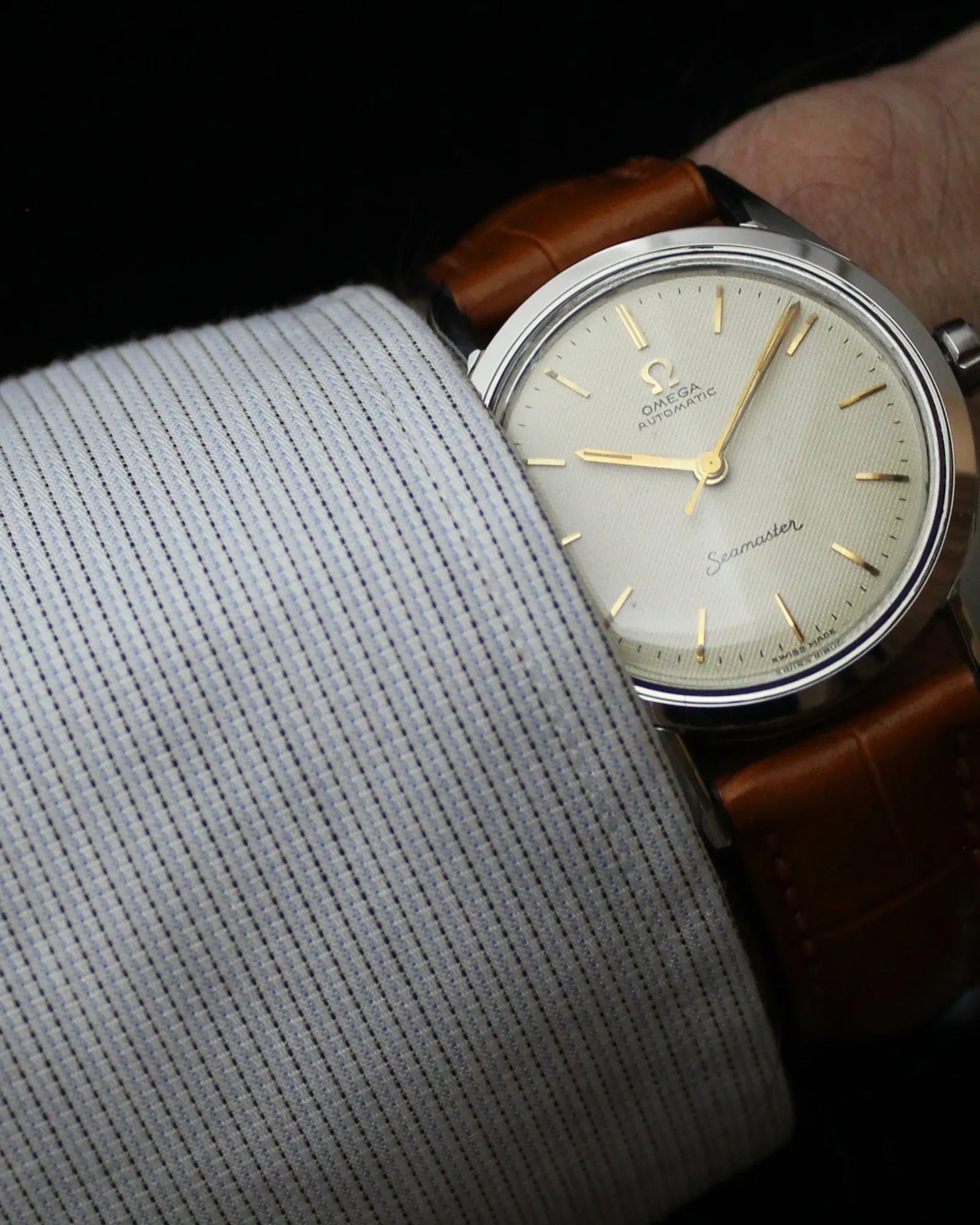 Omega Seamaster De Luxe 'Honeycomb' Automatic - Ref.2802 - (1954)
