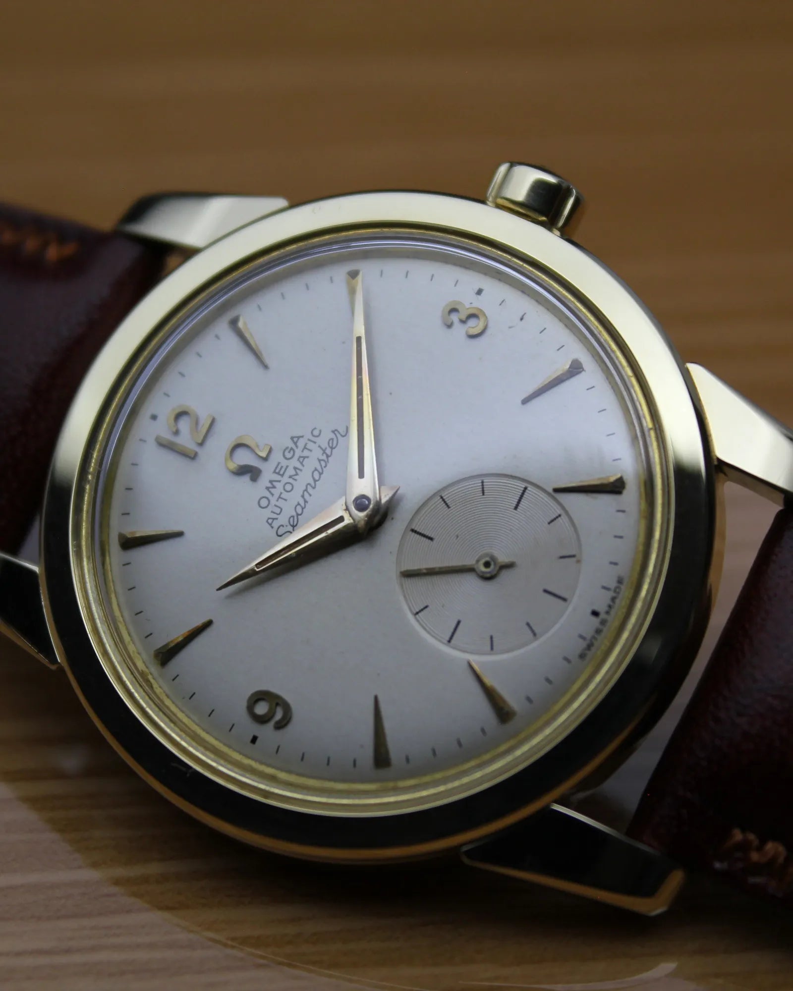Omega Seamaster Automatic 14K Gold Ref. 2848/2846 - Cal.491 -(1954)