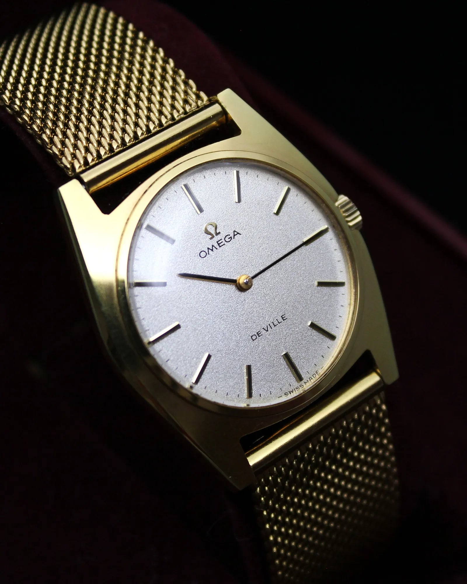 Omega De Ville "Sparkling Dial" Gold Plated - Ref.111.098 - Cal.620 - (1969)