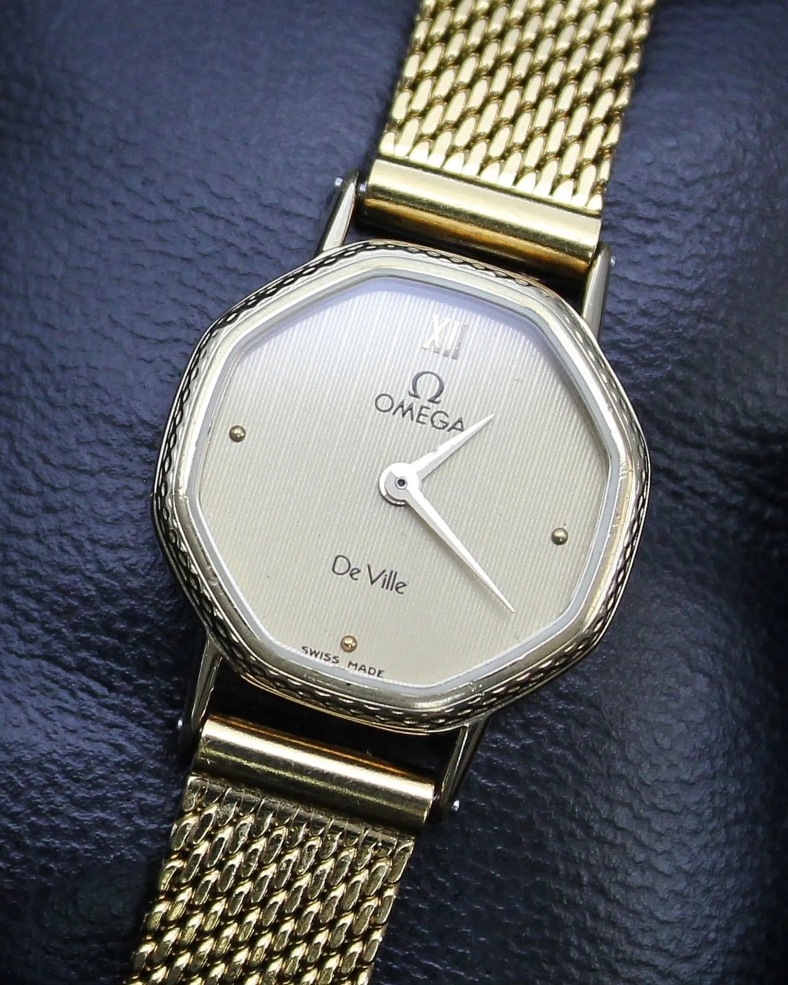 Omega De Ville Ladies Gold Plated - Ref.591.0257 - Cal.1387 - (1985)