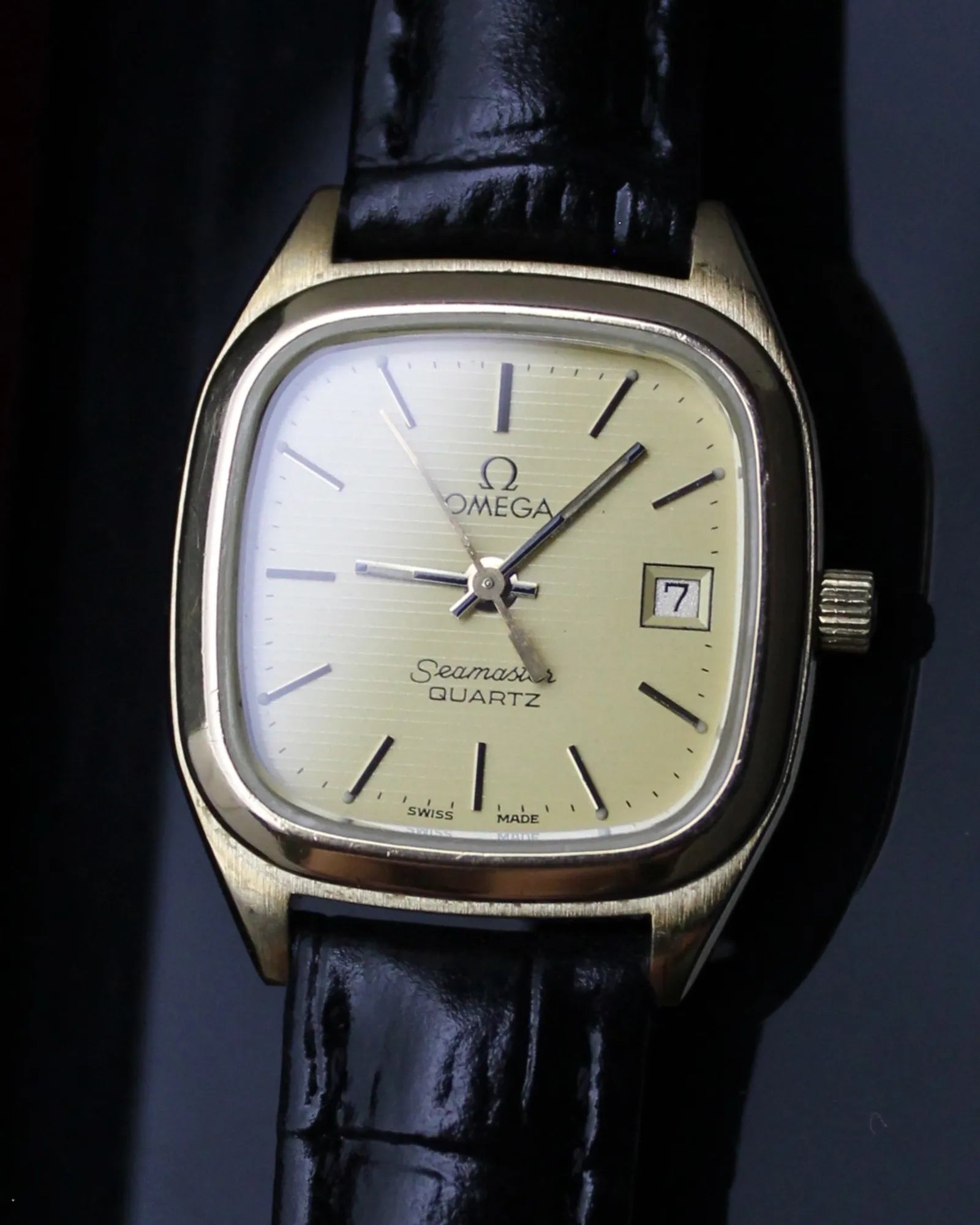 Omega Seamaster Date Lady Gold Plated - Ref. 596.0033 - Cal.1380 - (1982)