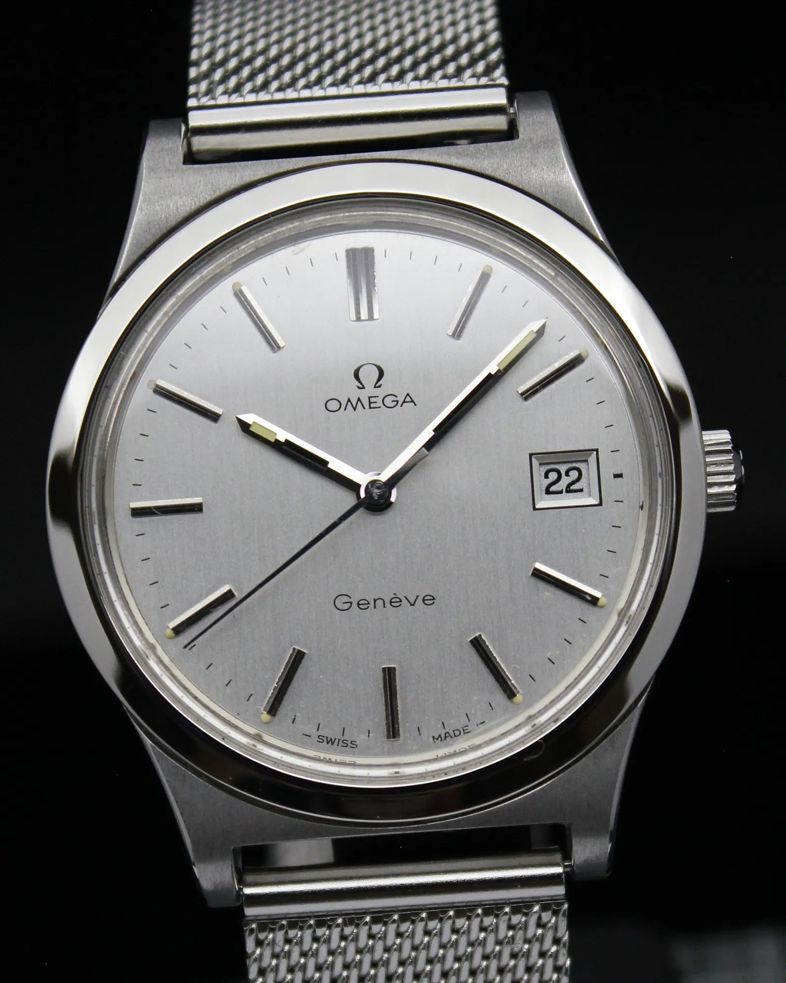 Omega Genève Date ‘Silver’ – Ref. 136.0102 – Cal. 1030 – (1974)