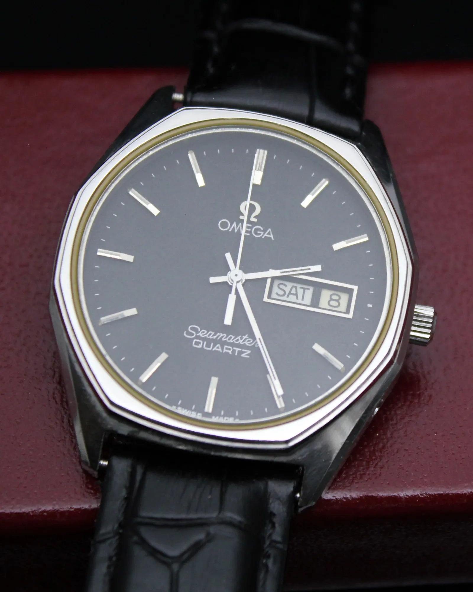Omega Seamaster "Octagonal" Day-Date Quartz - Ref.196.0088 - Cal.1345 - (1976)