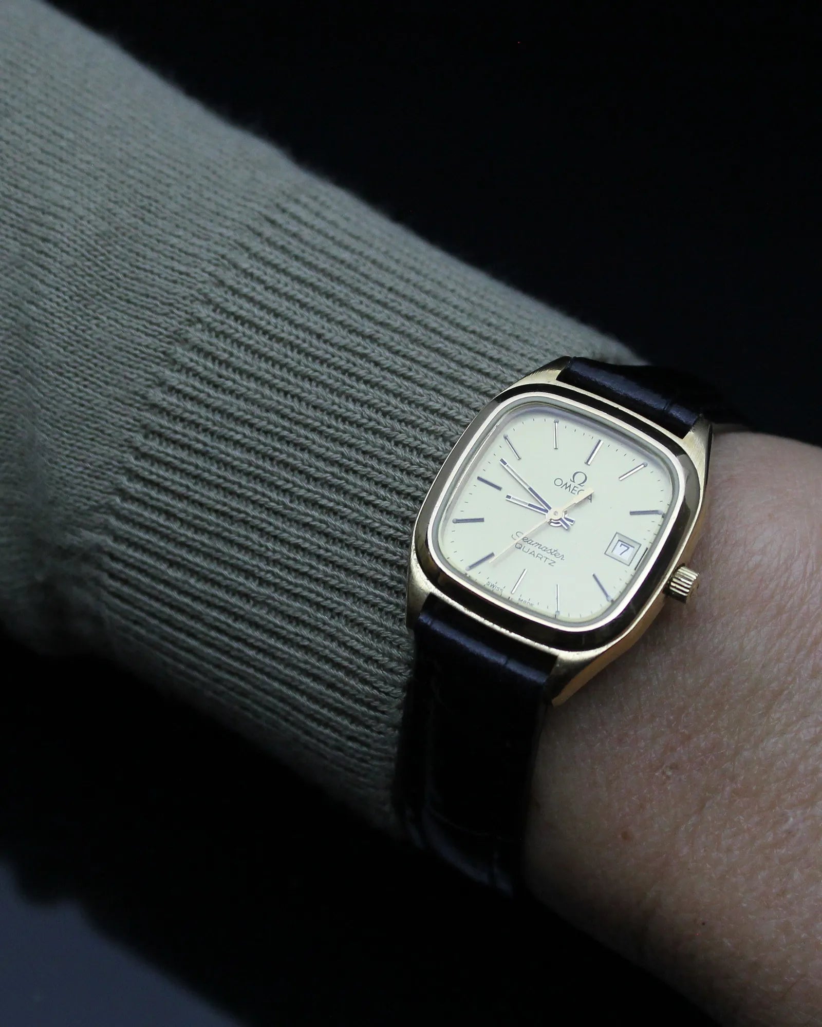 Omega Seamaster Date Lady Gold Plated - Ref. 596.0033 - Cal.1380 - (1982)