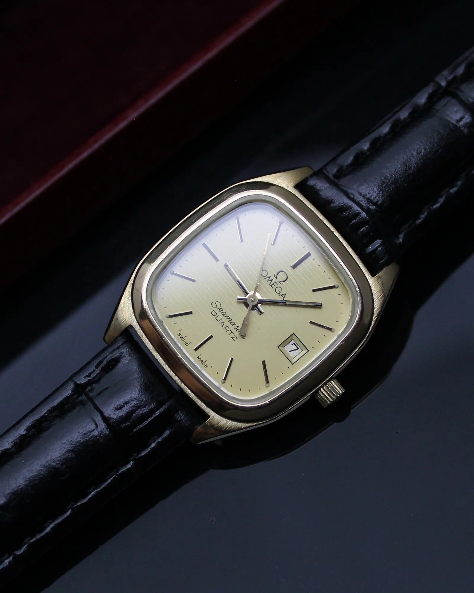 Omega Seamaster Date Lady Gold Plated - Ref. 596.0033 - Cal.1380 - (1982)