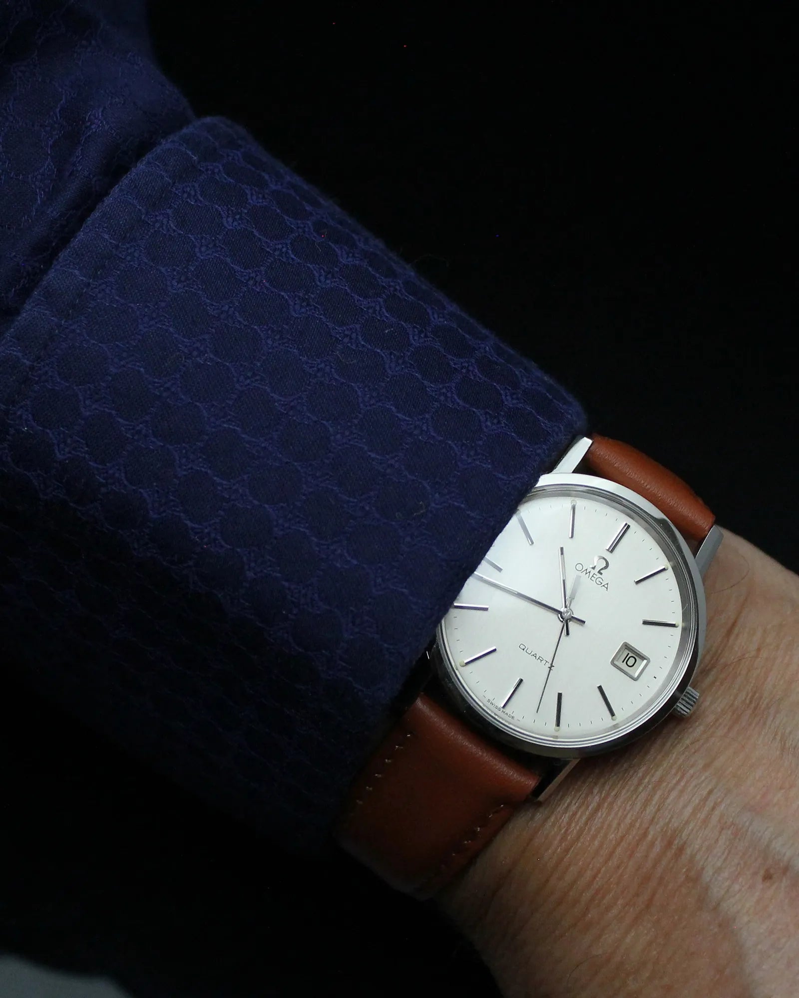 Omega Quartz Dress Watch Stainless Steel - Ref. 196.0160 - Cal.1342 -(1979)