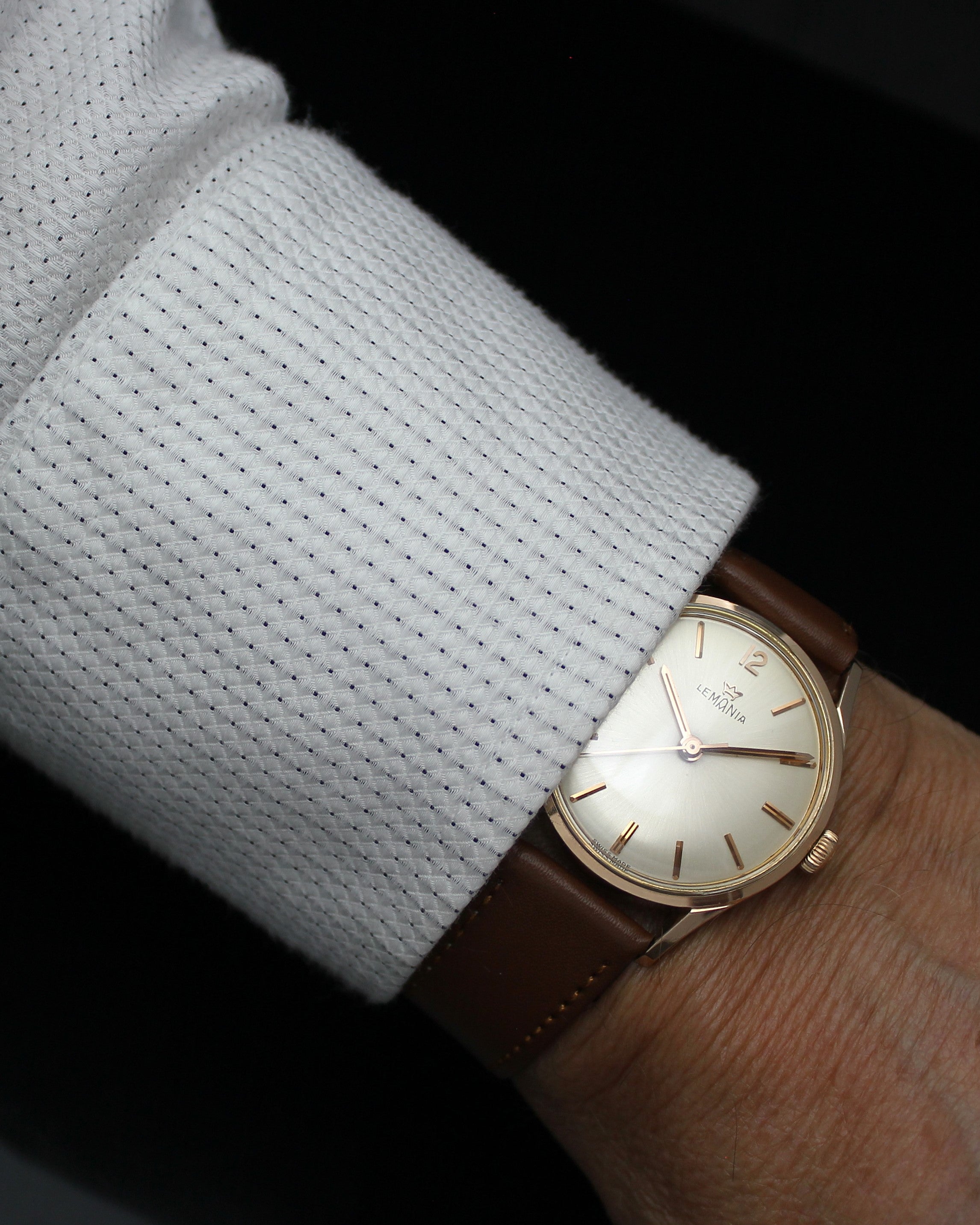 Lemania Gold Capped Classic Dress Watch – Ref. 918-5-KO - Cal.3060 - (1960)
