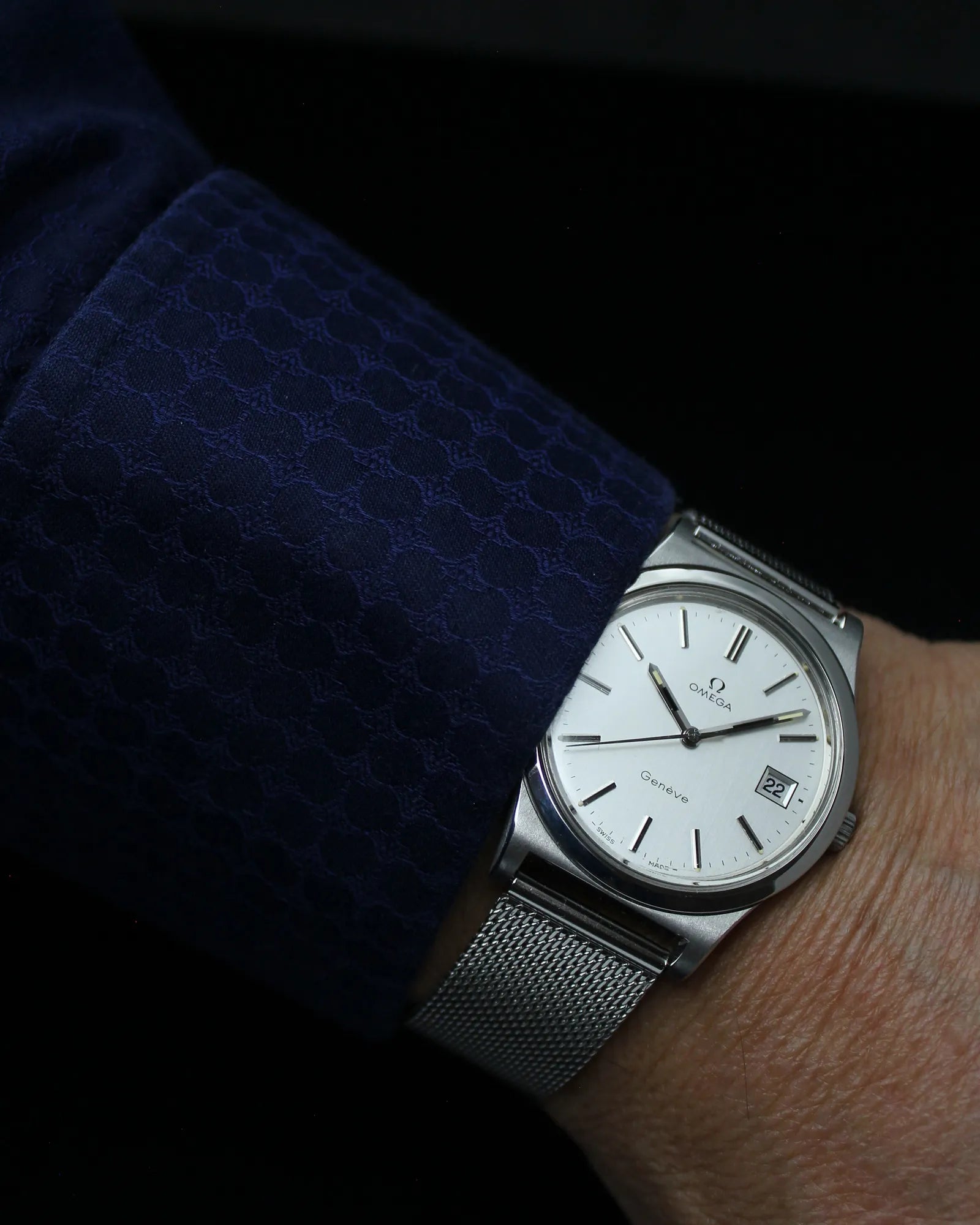 Omega Genève Date ‘Silver’ – Ref. 136.0102 – Cal. 1030 – (1974)