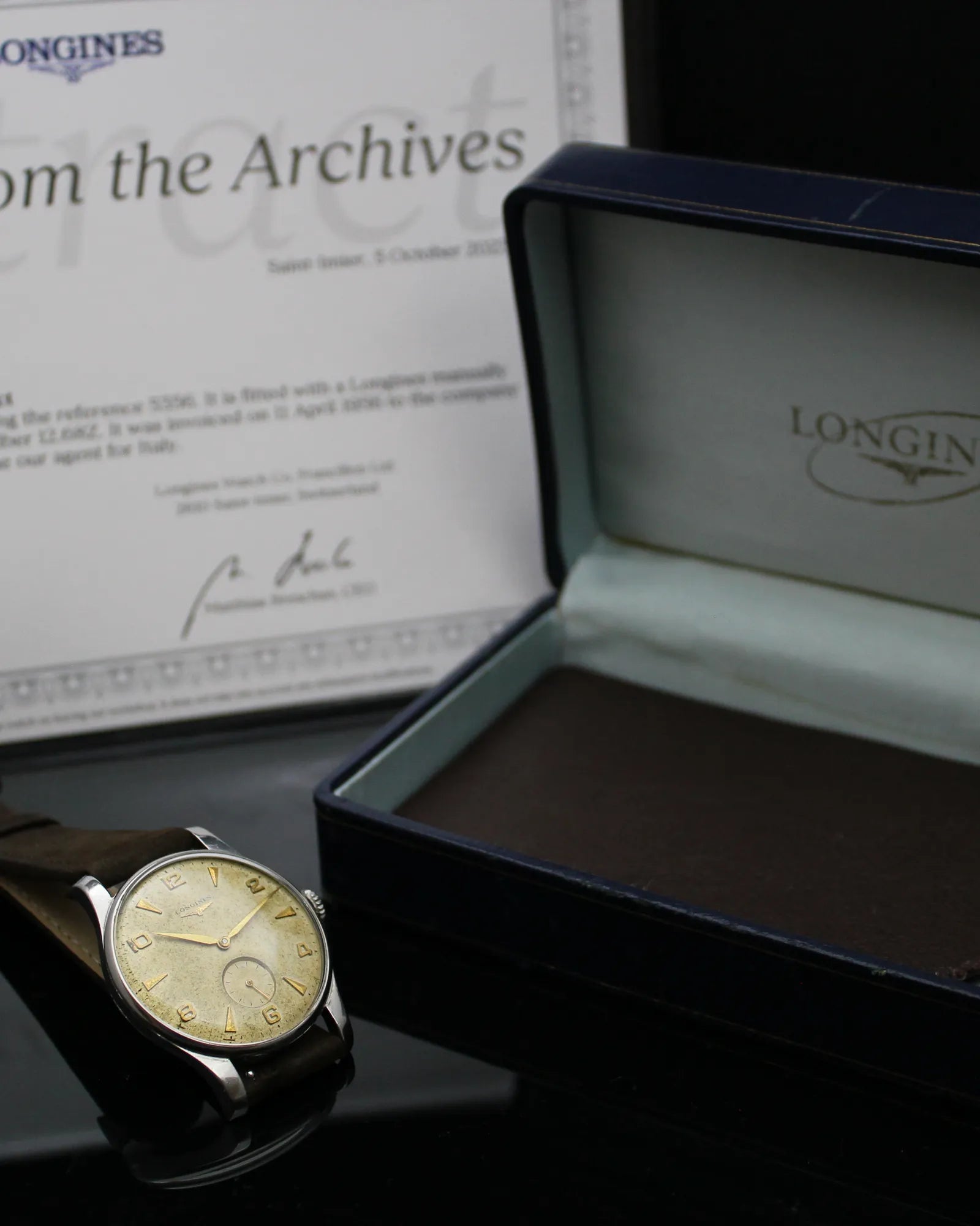 Longines Classic 'Alpha' Dress Watch – Ref.5356 - (1956)