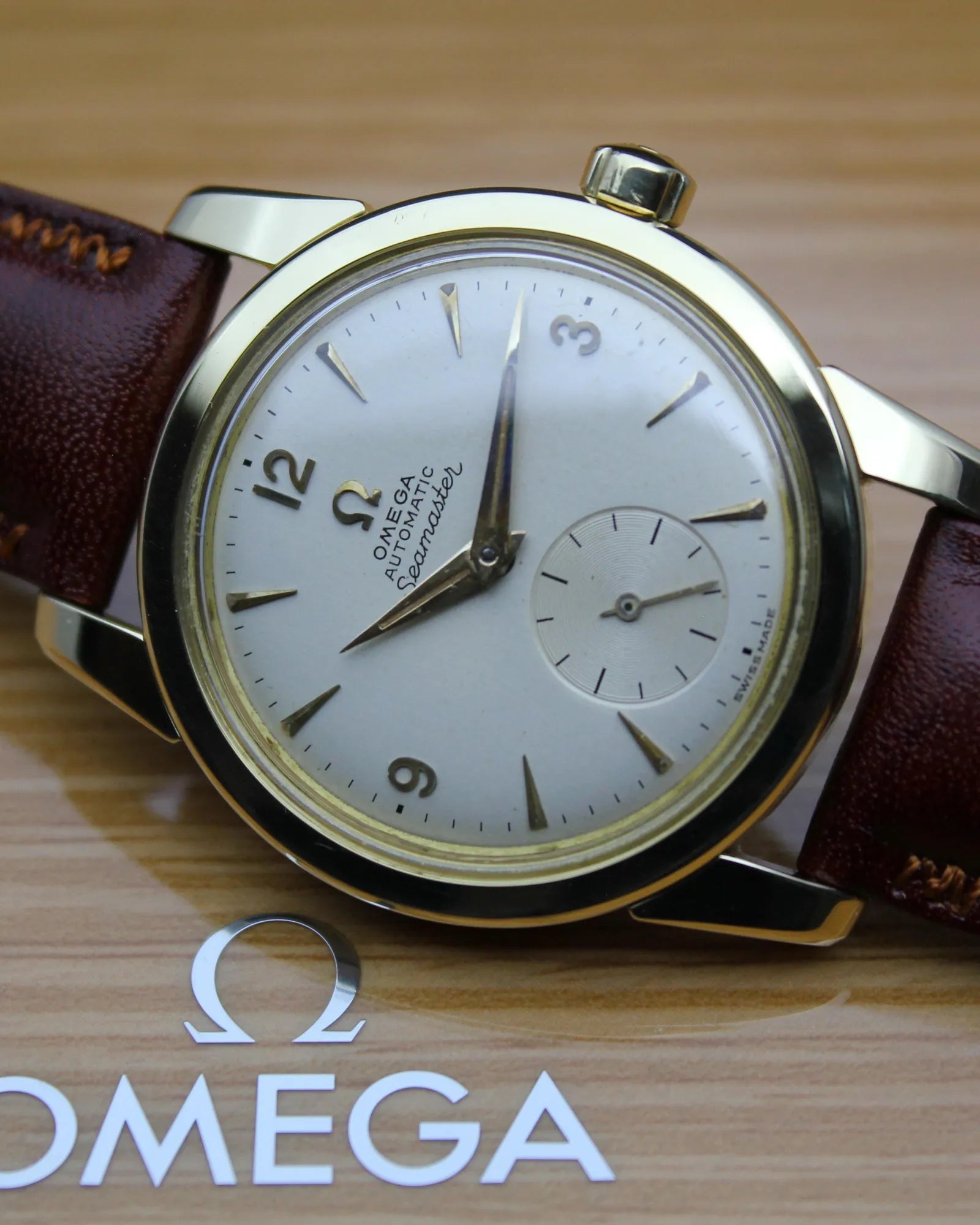 Omega Seamaster Automatic 14K Gold Ref. 2848/2846 - Cal.491 -(1954)
