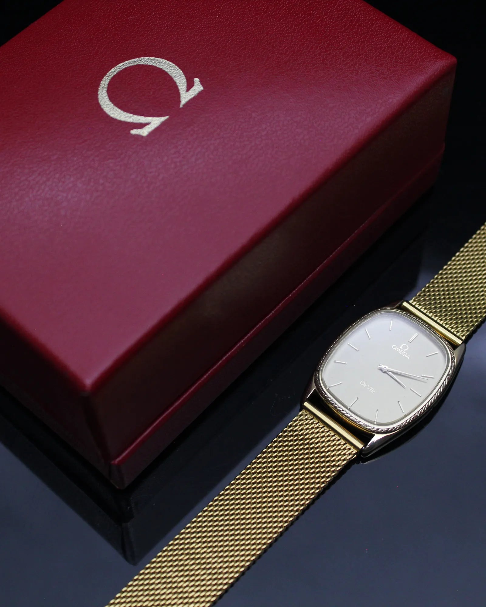 Omega De Ville "Rope Bezel" Gold Plated - Ref.191.0168 - Cal.1365 - (1975)