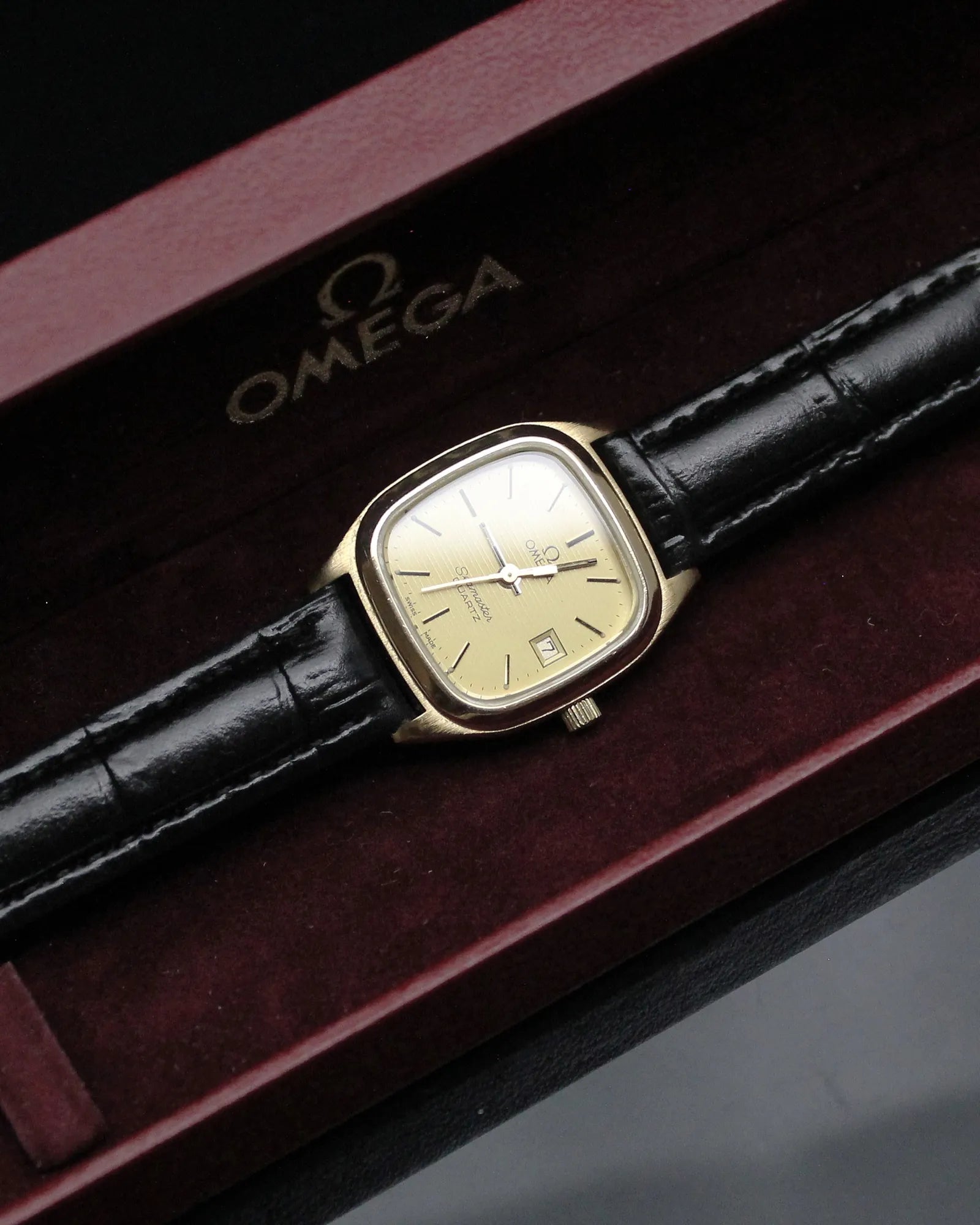 Omega Seamaster Date Lady Gold Plated - Ref. 596.0033 - Cal.1380 - (1982)