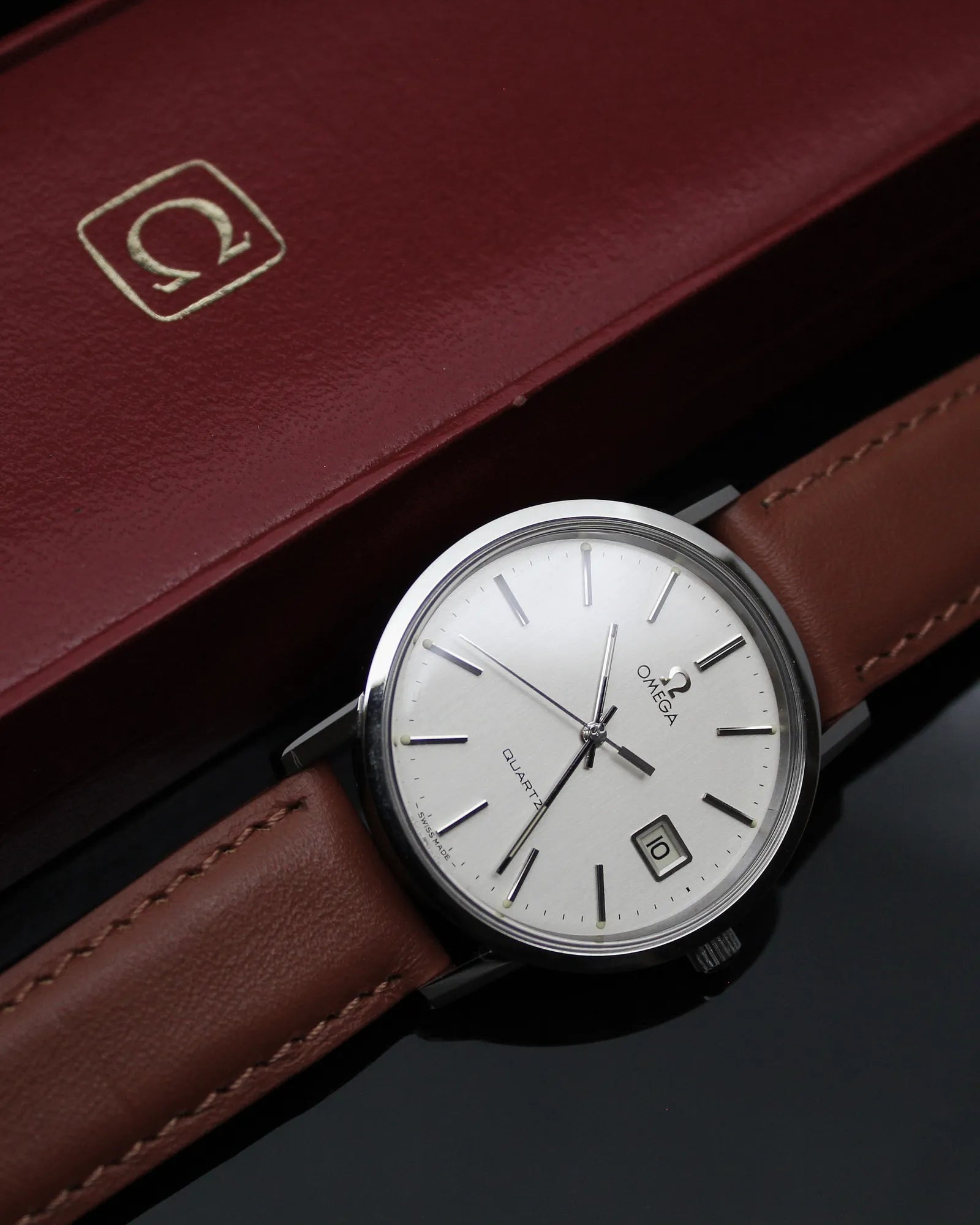 Omega Quartz Dress Watch Stainless Steel - Ref. 196.0160 - Cal.1342 -(1979)