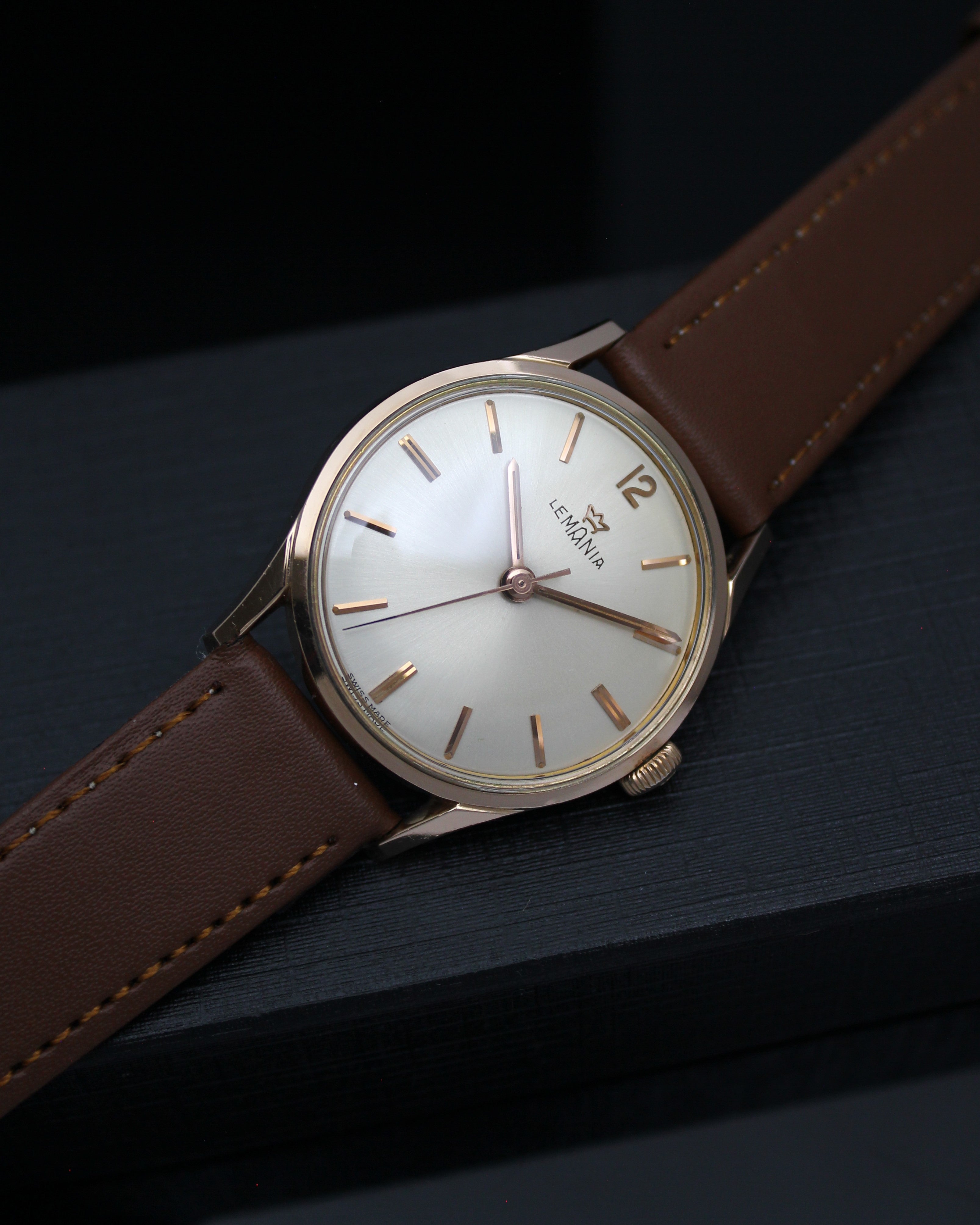 Lemania Gold Capped Classic Dress Watch – Ref. 918-5-KO - Cal.3060 - (1960)