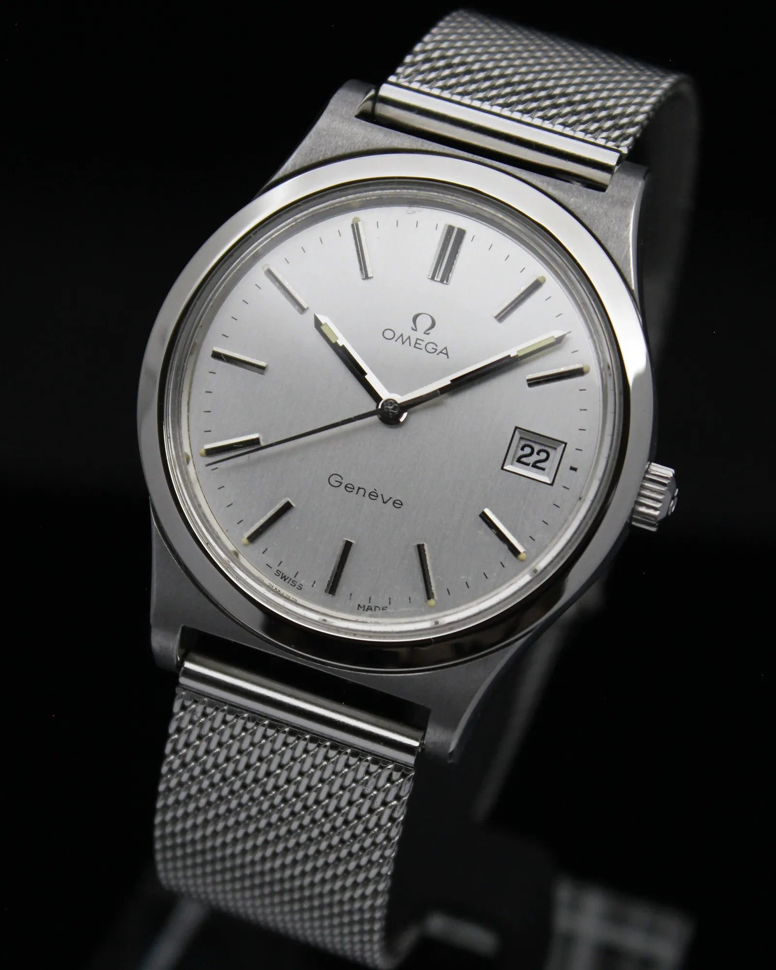 Omega Genève Date ‘Silver’ – Ref. 136.0102 – Cal. 1030 – (1974)