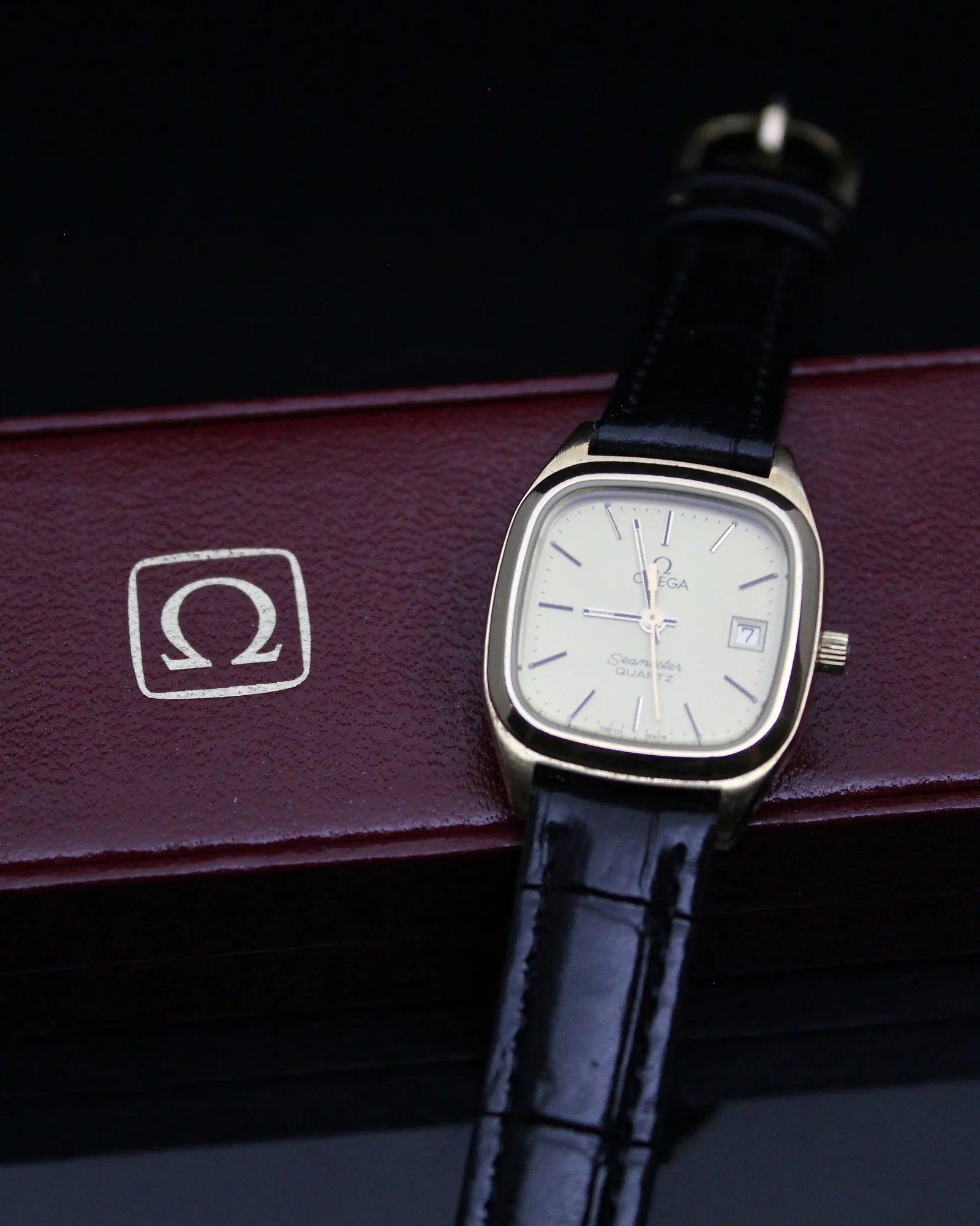 Omega Seamaster Date Lady Gold Plated - Ref. 596.0033 - Cal.1380 - (1982)