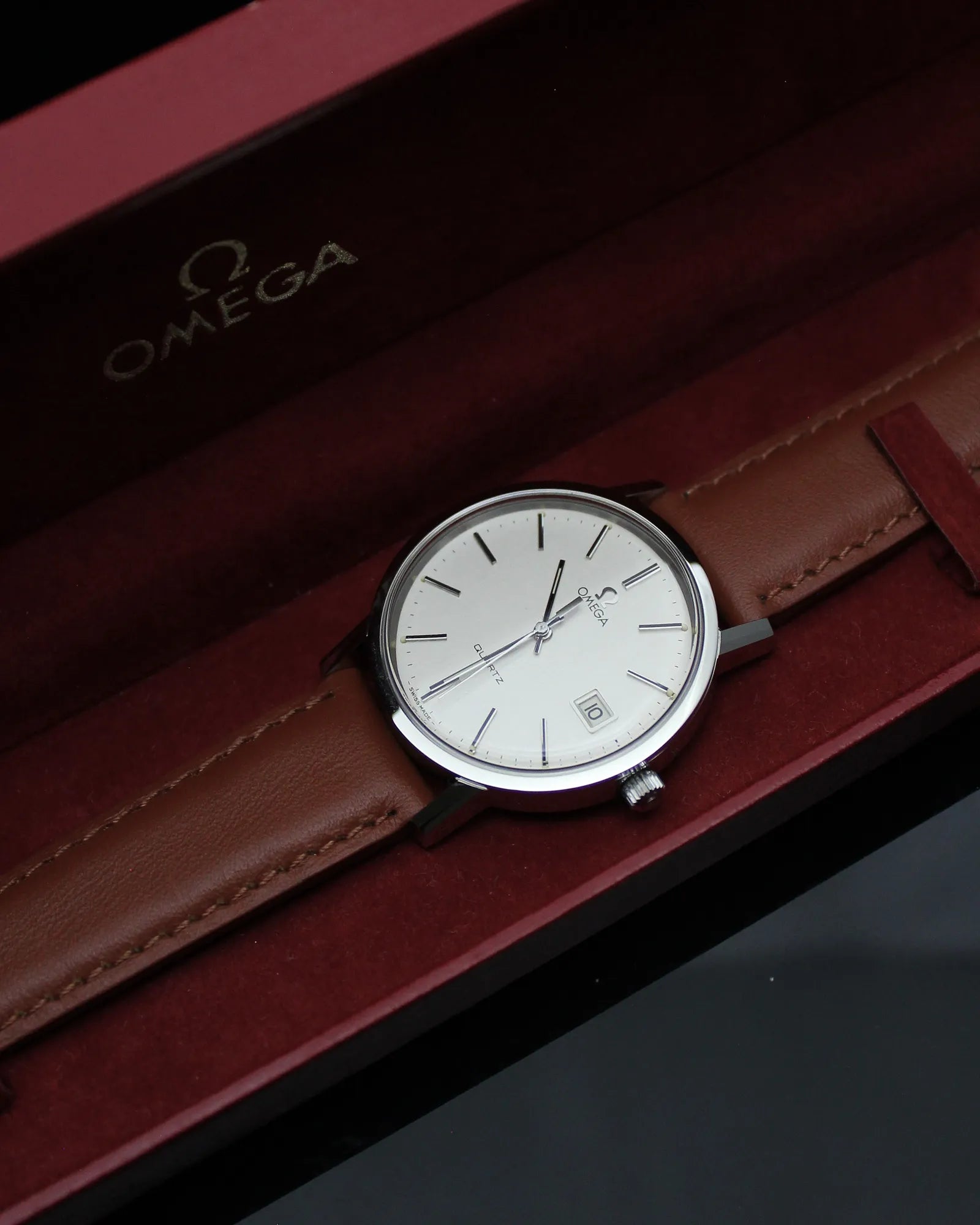 Omega Quartz Dress Watch Stainless Steel - Ref. 196.0160 - Cal.1342 -(1979)