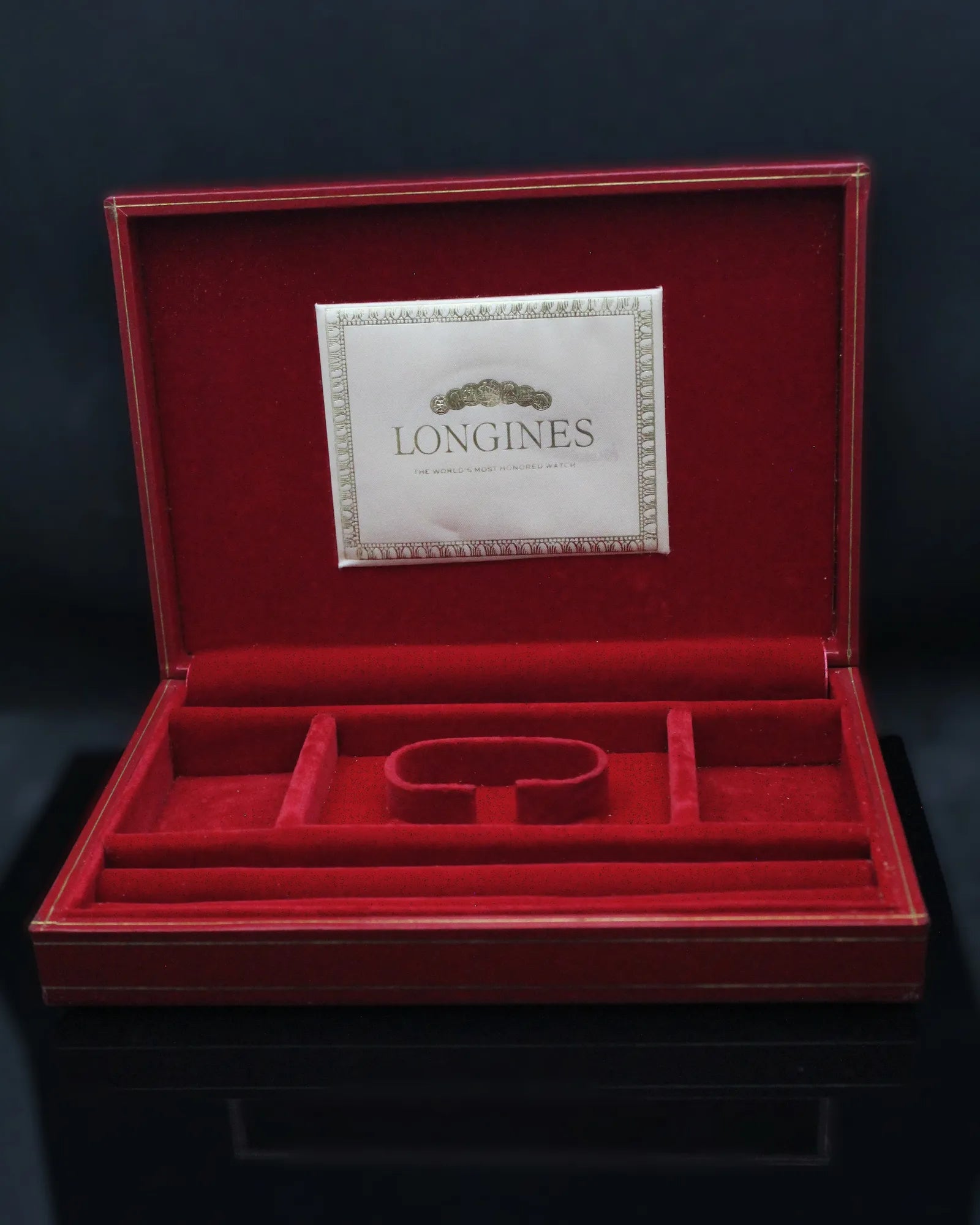 Vintage Longines Watch & Jewelry Presentation Box - (1960s-1970s)