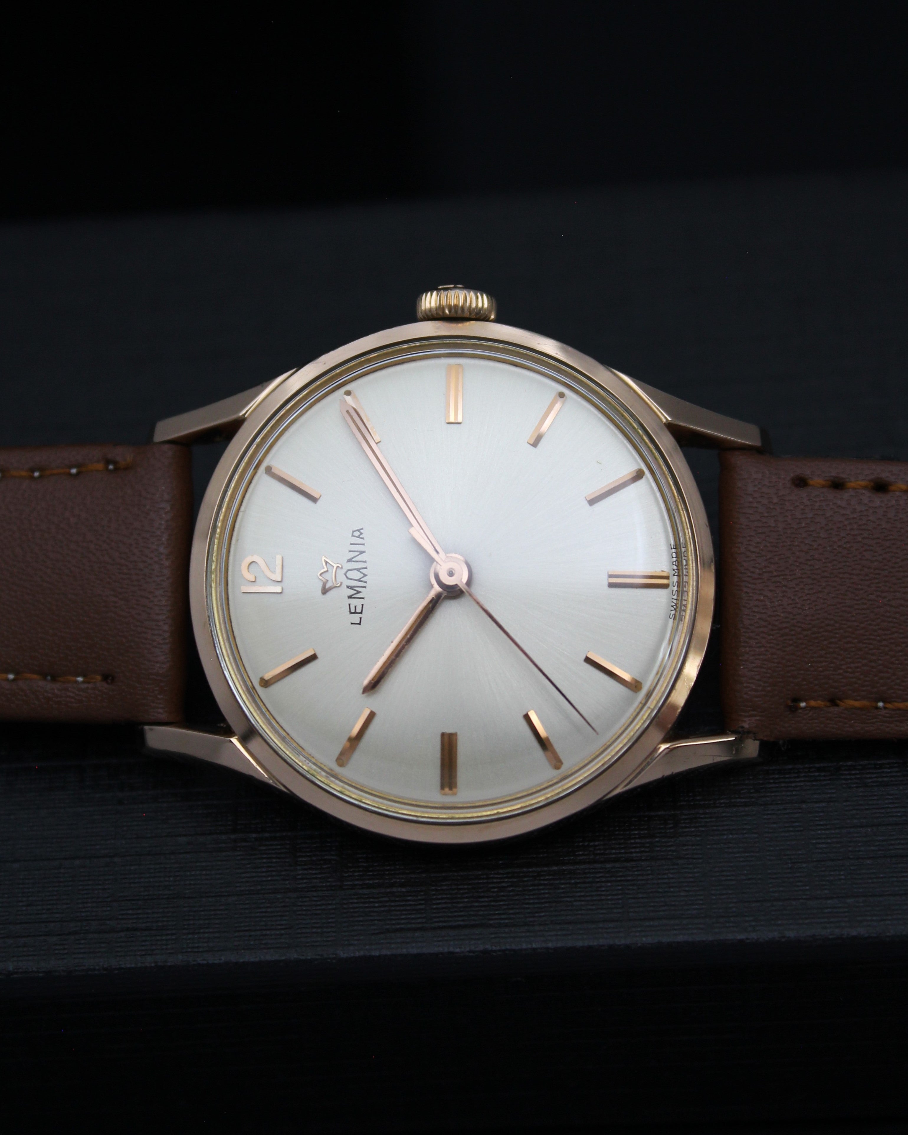 Lemania Gold Capped Classic Dress Watch – Ref. 918-5-KO - Cal.3060 - (1960)