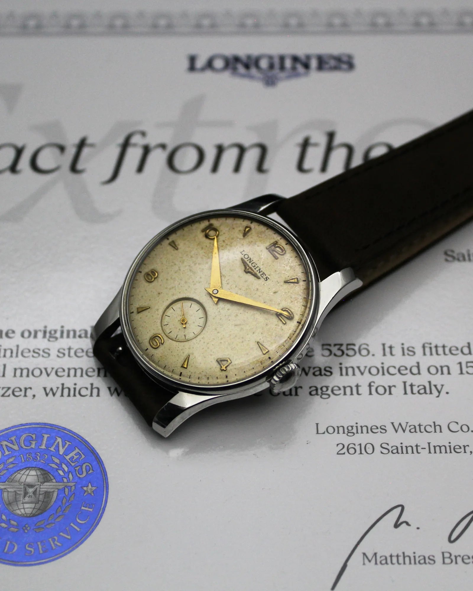 Longines Classic 'Dauphine' Dress Watch – Ref.5356 - (1956)