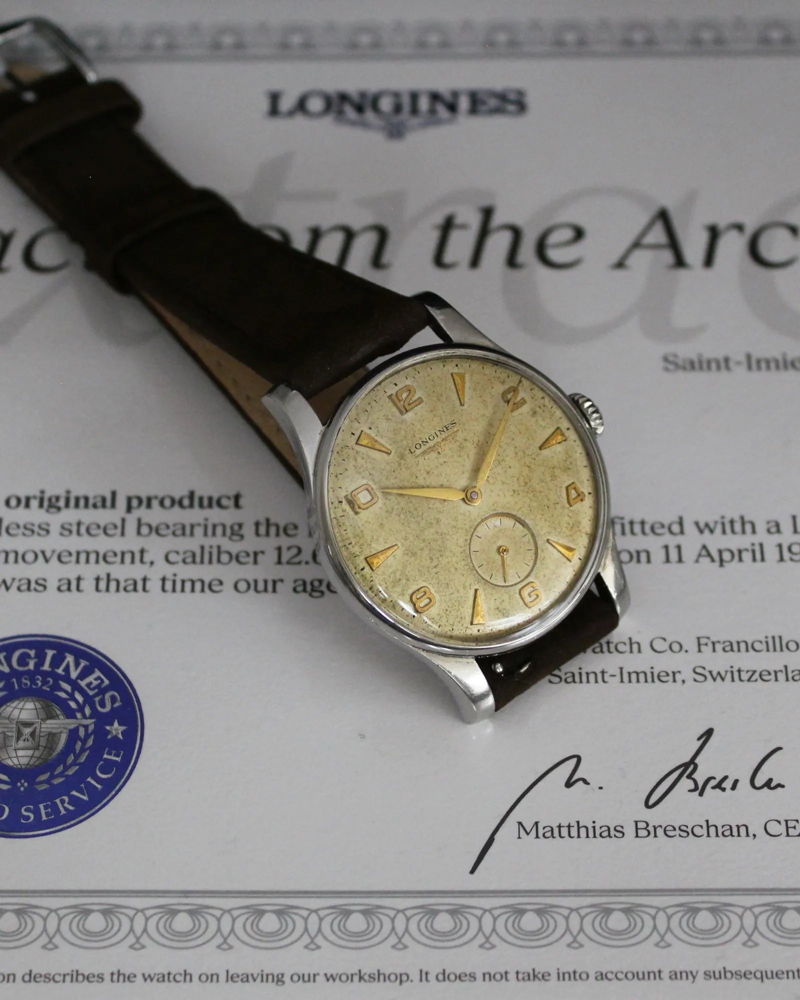 Longines Classic 'Alpha' Dress Watch – Ref.5356 - (1956)