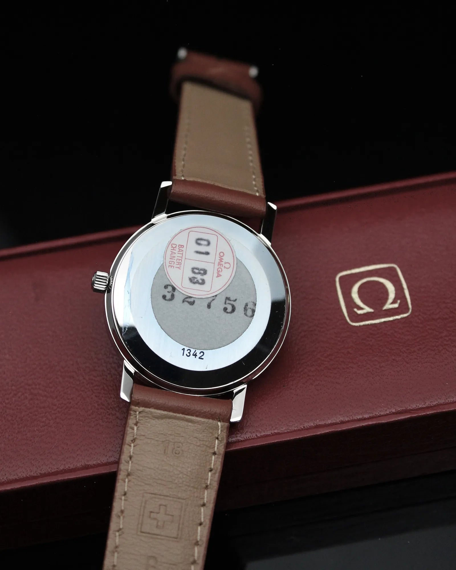 Omega Quartz Dress Watch Stainless Steel - Ref. 196.0160 - Cal.1342 -(1979)