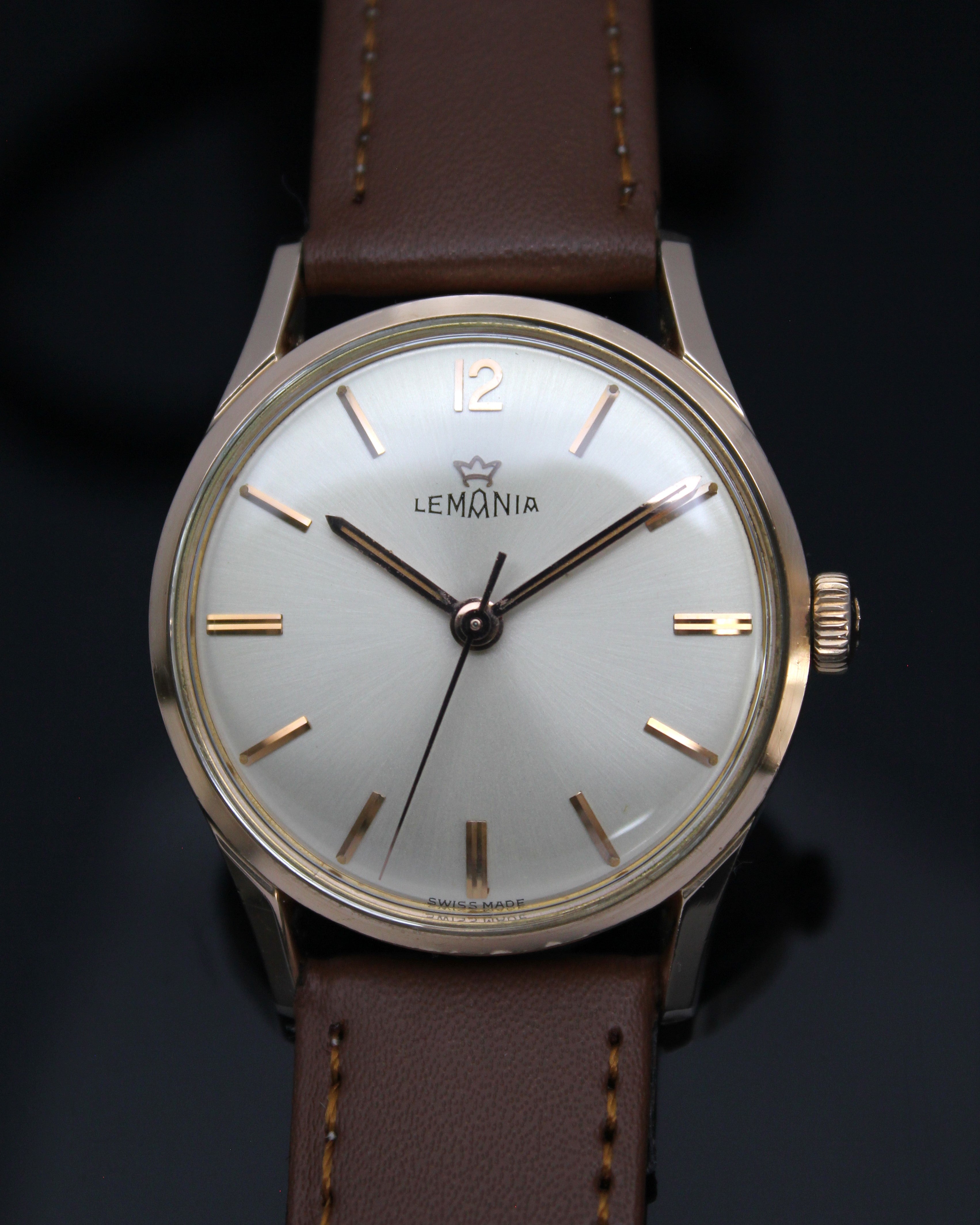 Lemania Gold Capped Classic Dress Watch – Ref. 918-5-KO - Cal.3060 - (1960)
