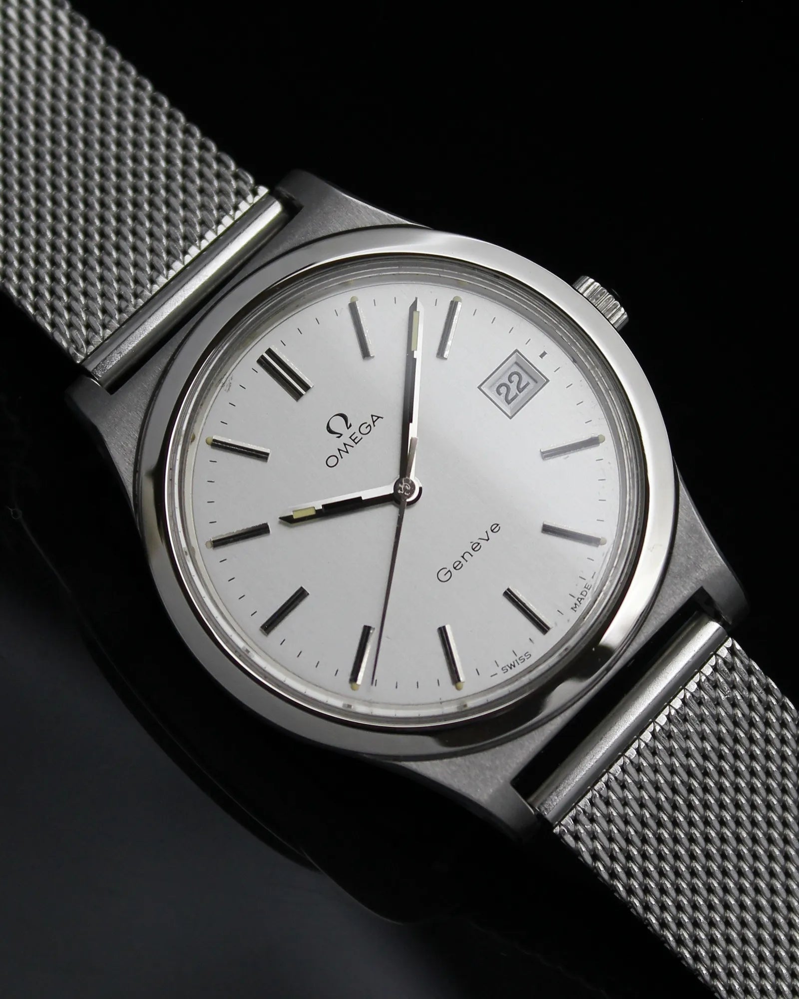 Omega Genève Date ‘Silver’ – Ref. 136.0102 – Cal. 1030 – (1974)