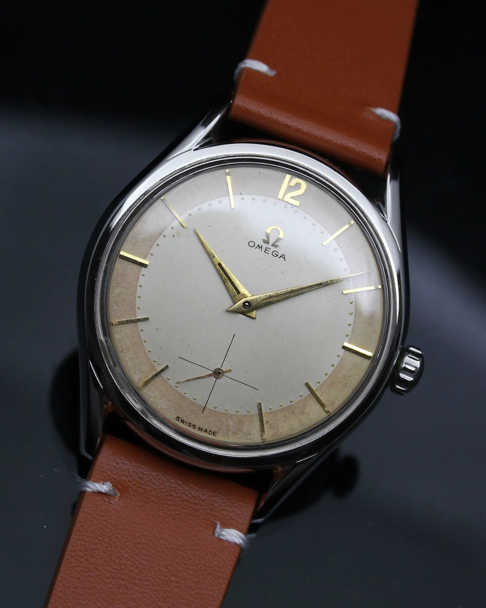 Omega Classic Two-Tone 'Only 12 Jumbo' - Ref. 2791 - Cal.266 - (1954)