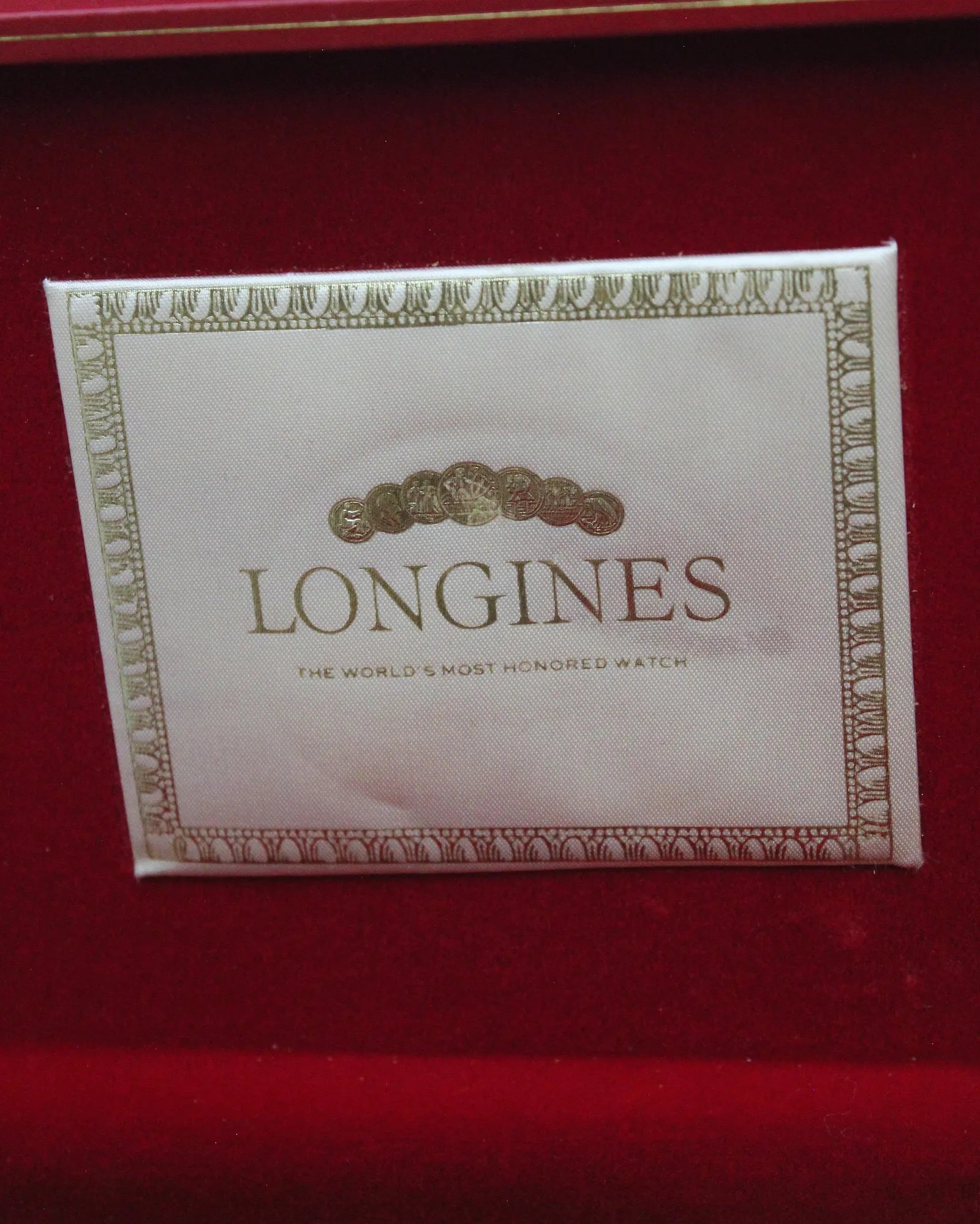 Vintage Longines Watch & Jewelry Presentation Box - (1960s-1970s)