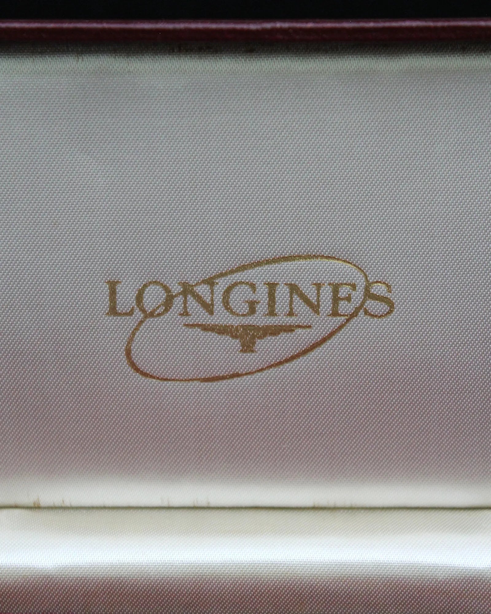 Vintage Longines Textured Slim Dress Watch Box – (ca.1960s)