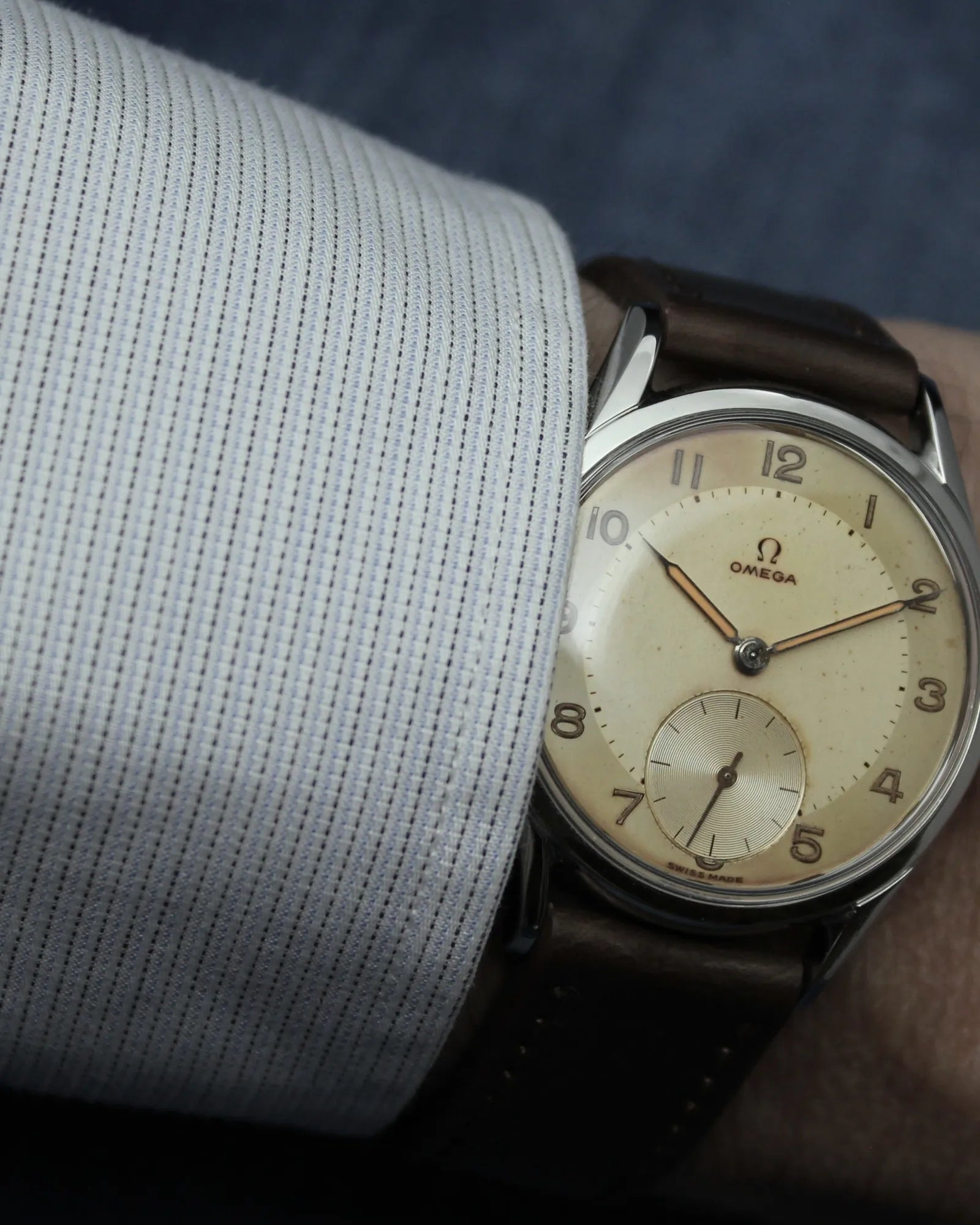 Omega Classic Two-Tone "Jumbo"- Ref. 2791 - Cal.266 - (1954)