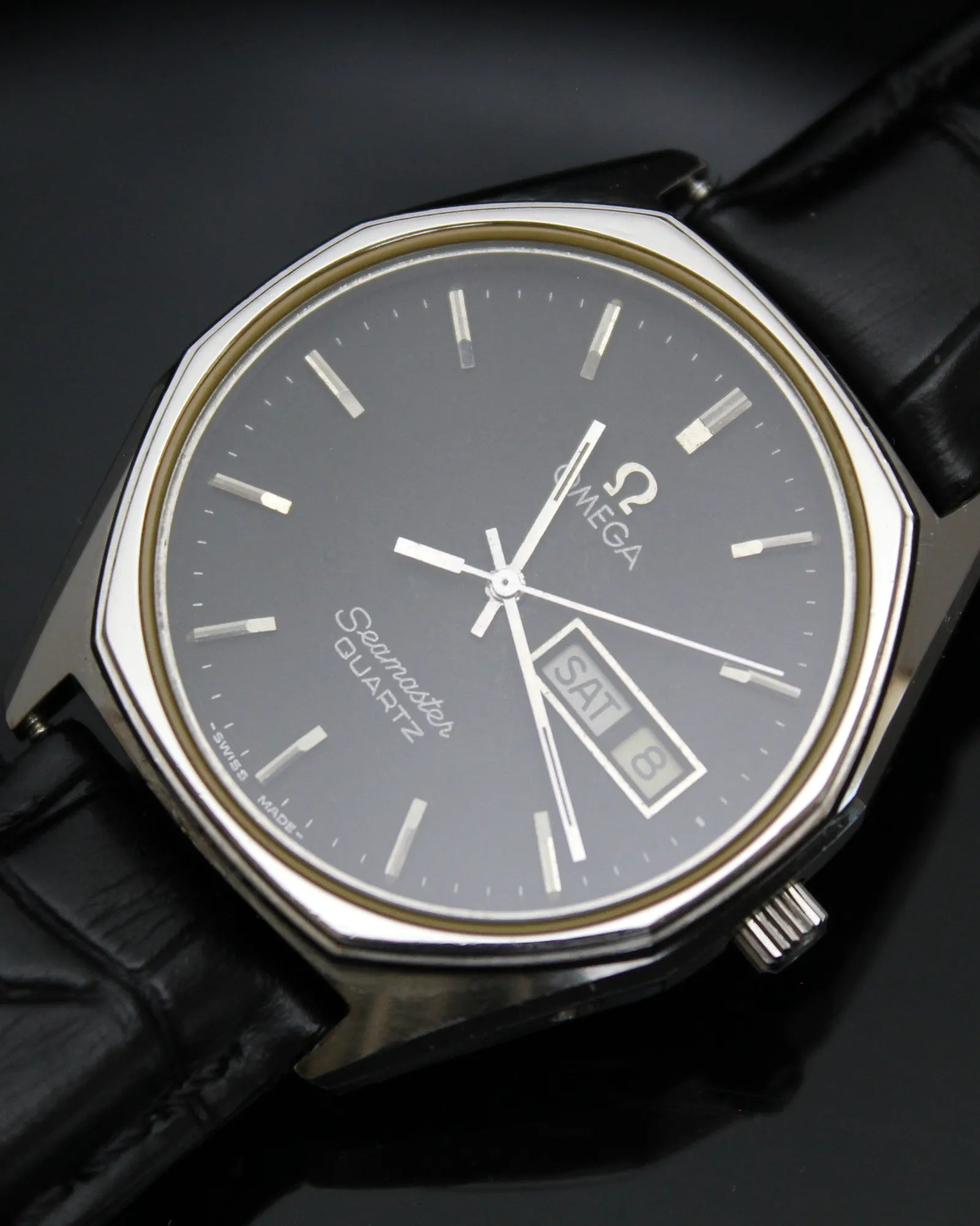 Omega Seamaster "Octagonal" Day-Date Quartz - Ref.196.0088 - Cal.1345 - (1976)