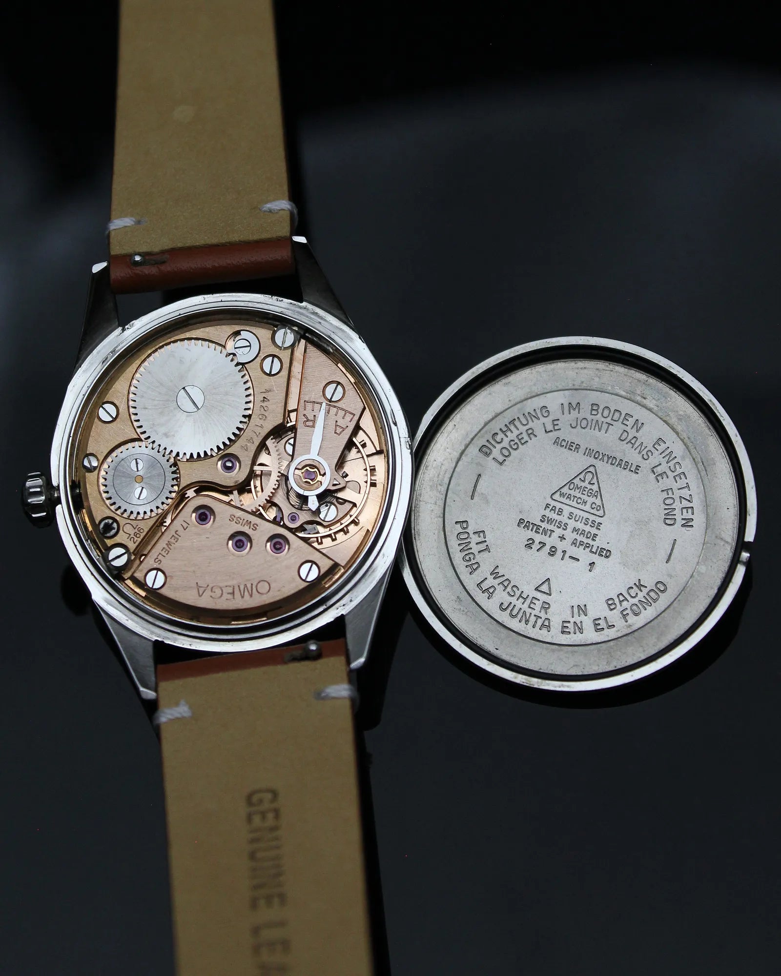 Omega Classic Two-Tone 'Only 12 Jumbo' - Ref. 2791 - Cal.266 - (1954)