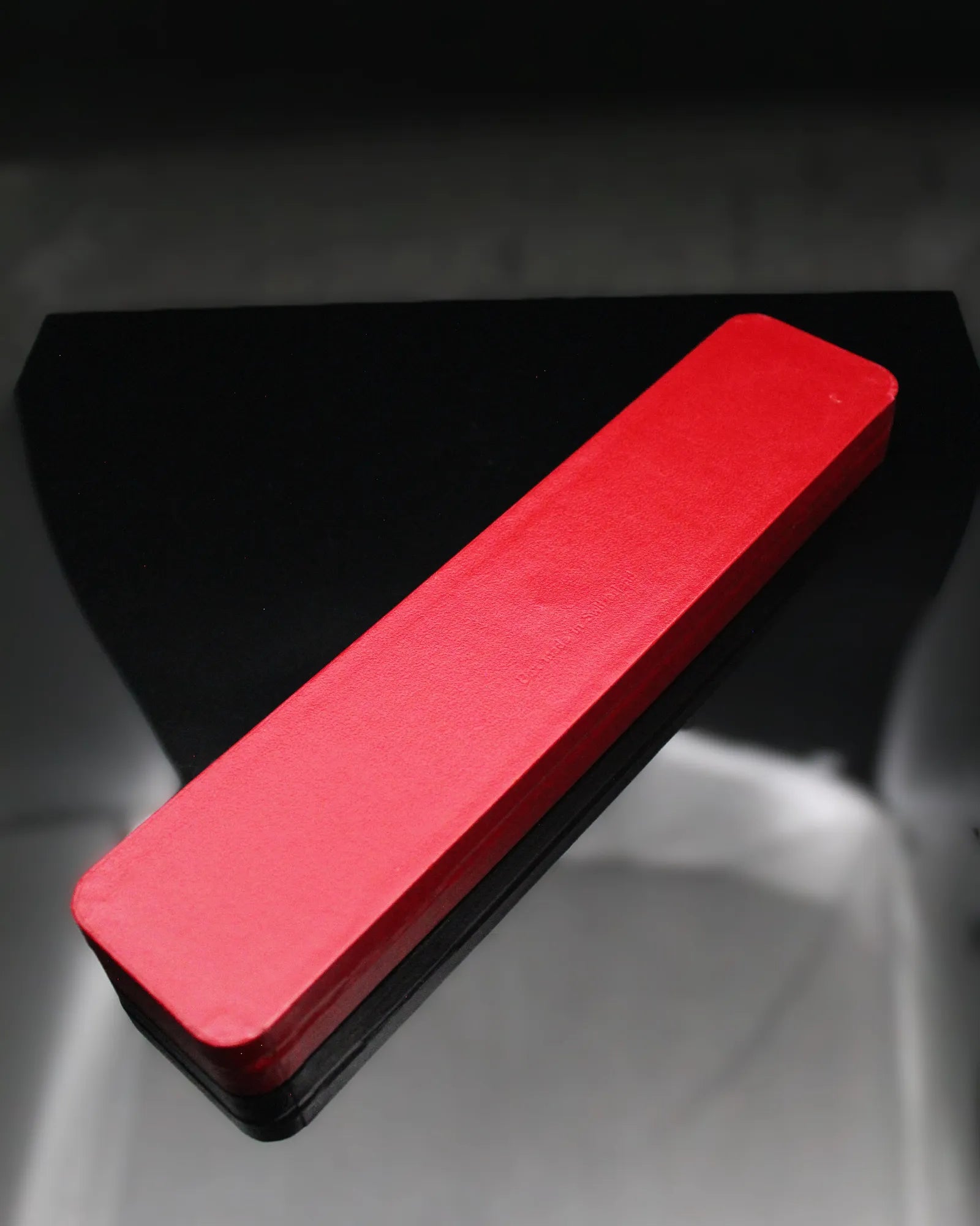 Vintage Omega Red Ultra-Long Slim watch Box - (1970s-1980s)
