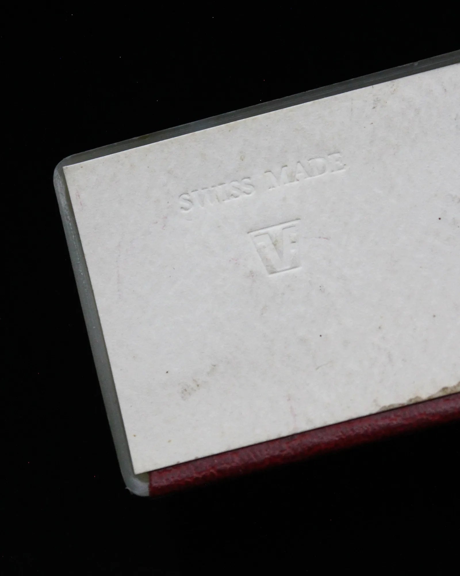 Vintage Omega Red Slim Lady's Cardboard Watch Box – (ca. 1960s)