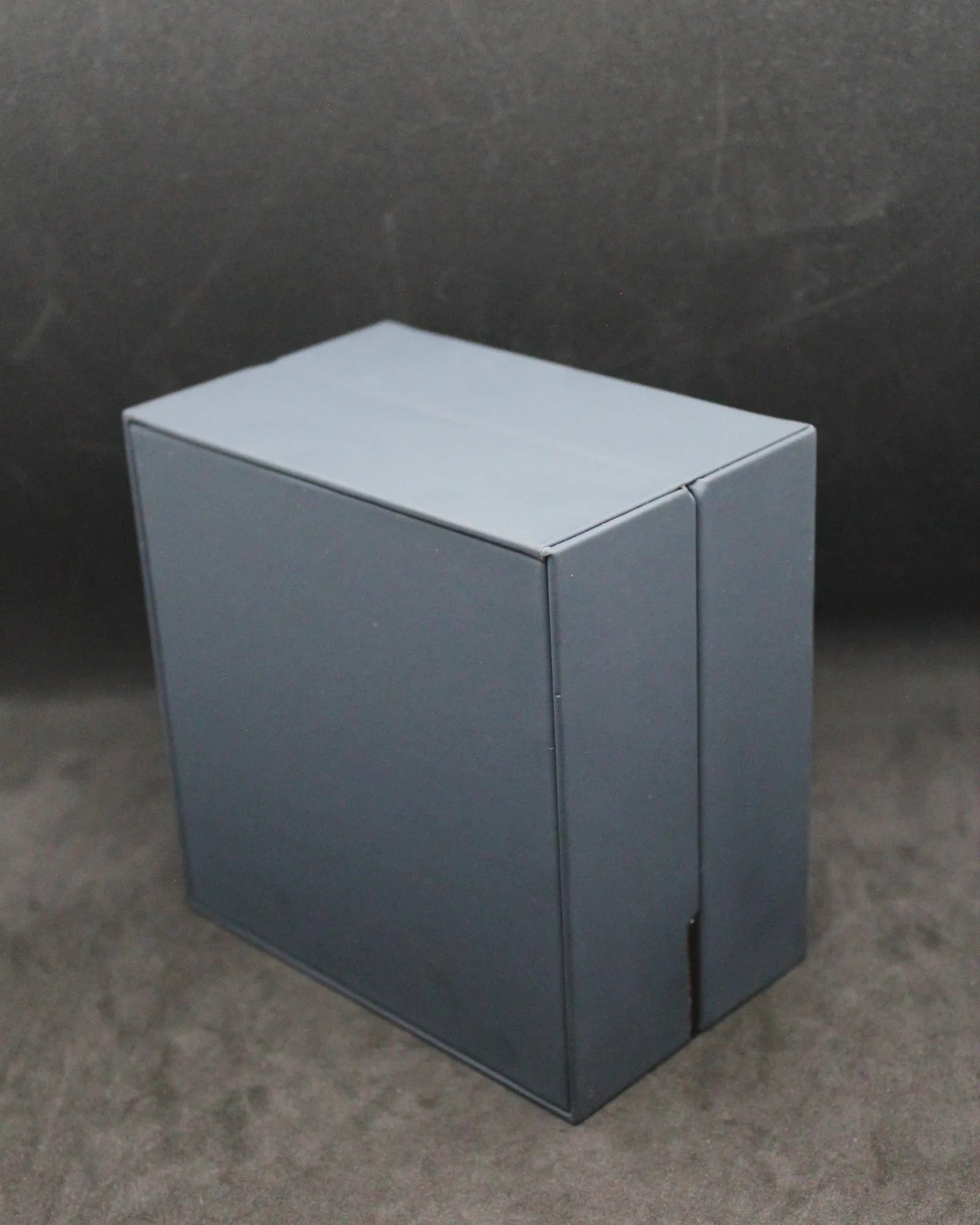 Modern Longines Deep Blue Cube Watch Box Set with Cream Outer Display Case (ca. 2010s–2020s)