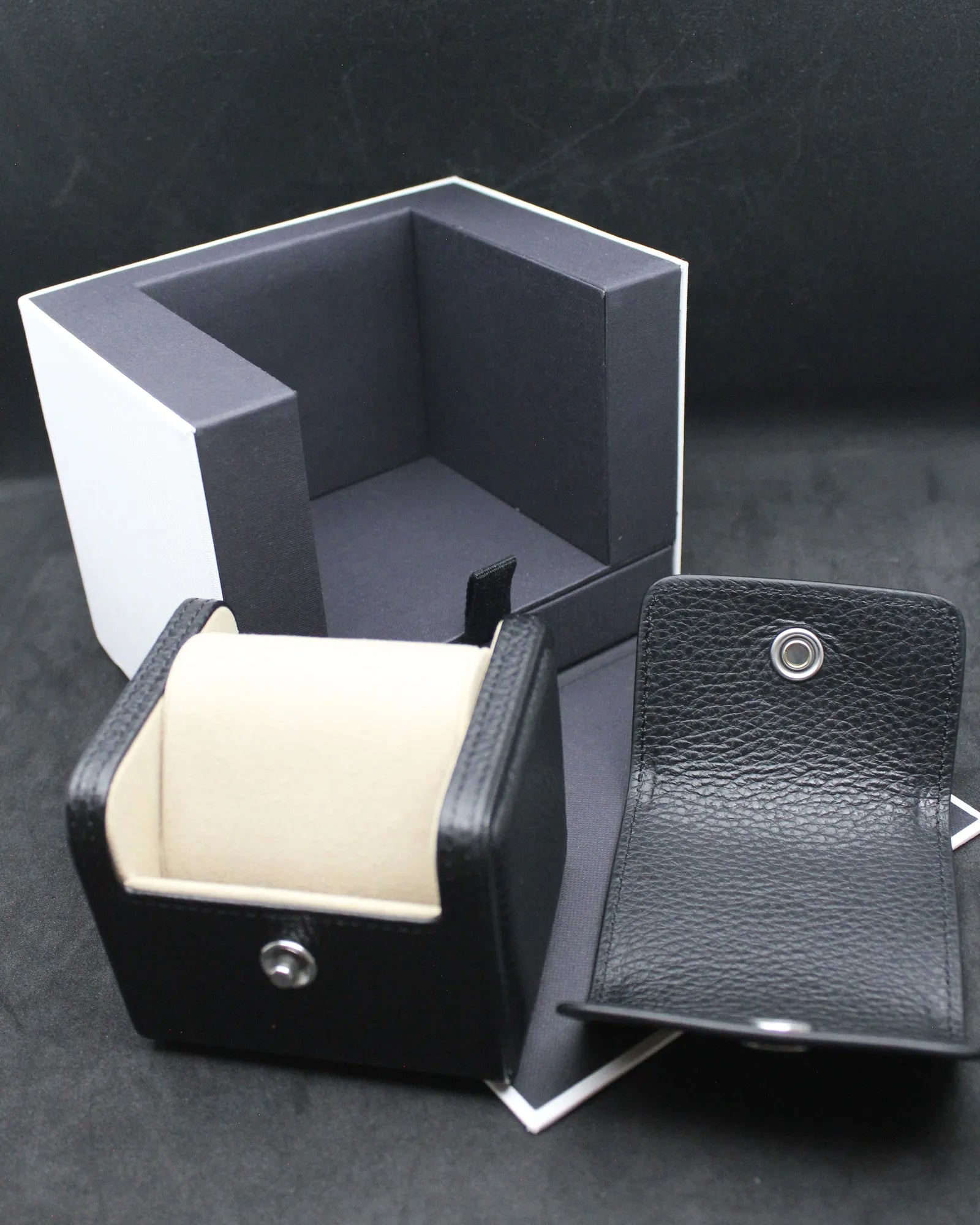 Modern IWC Schaffhausen Premium Watch Box Set with Removable Travel Case (ca. 2010s–2020s)