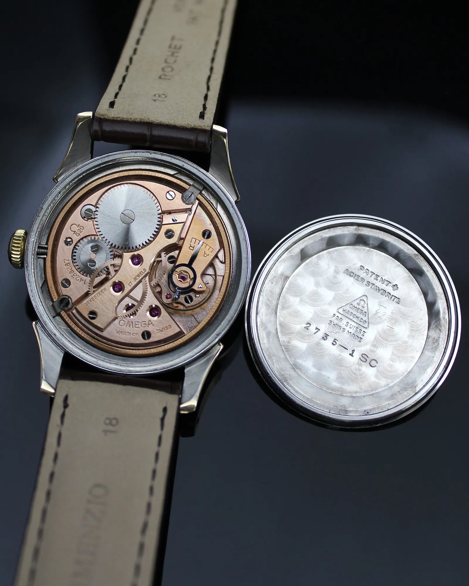 Omega Classic Two-Tone Dress Gold on Steel – Ref. 2735 - Cal. 420 - (1954)