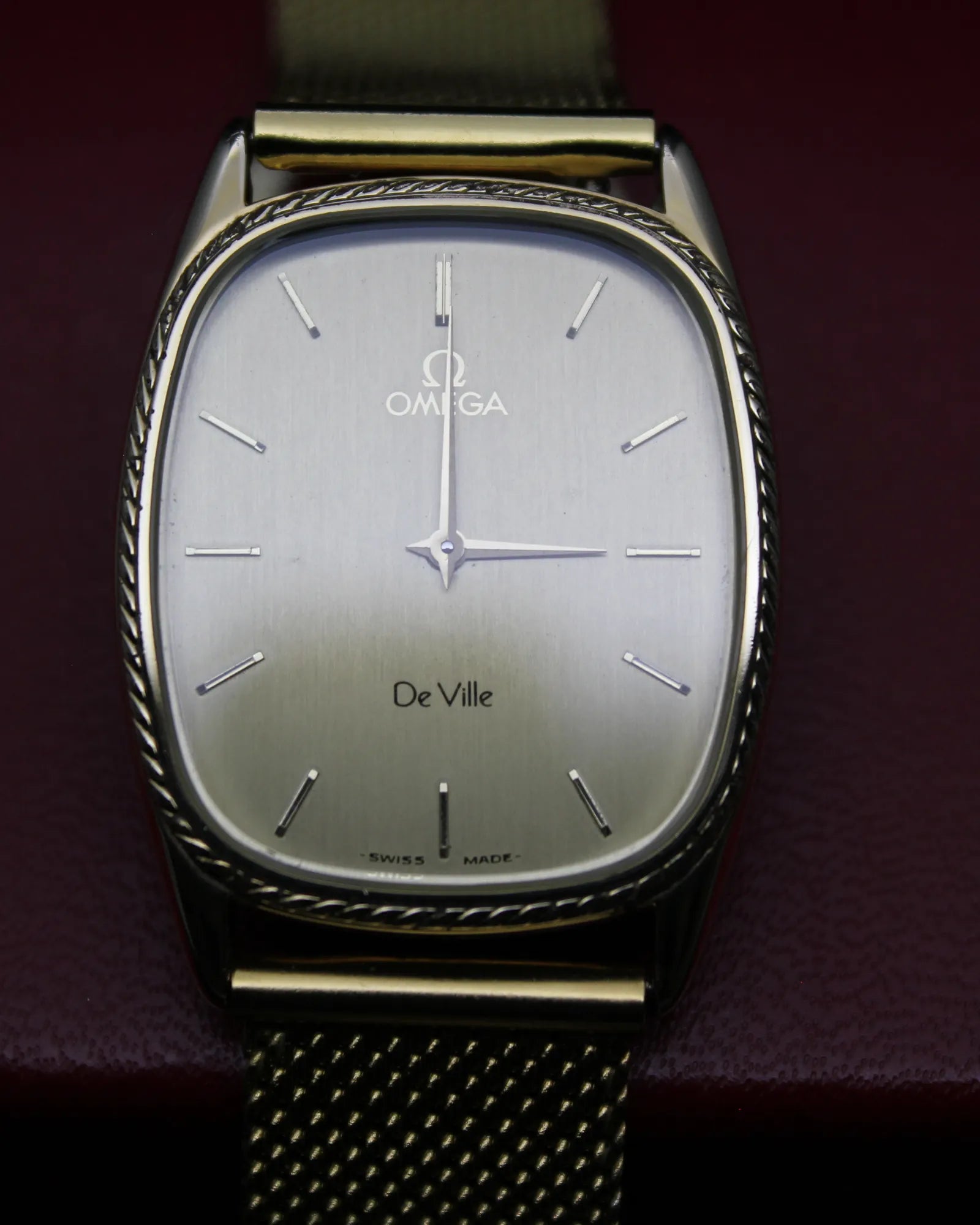 Omega De Ville "Rope Bezel" Gold Plated - Ref.191.0168 - Cal.1365 - (1975)